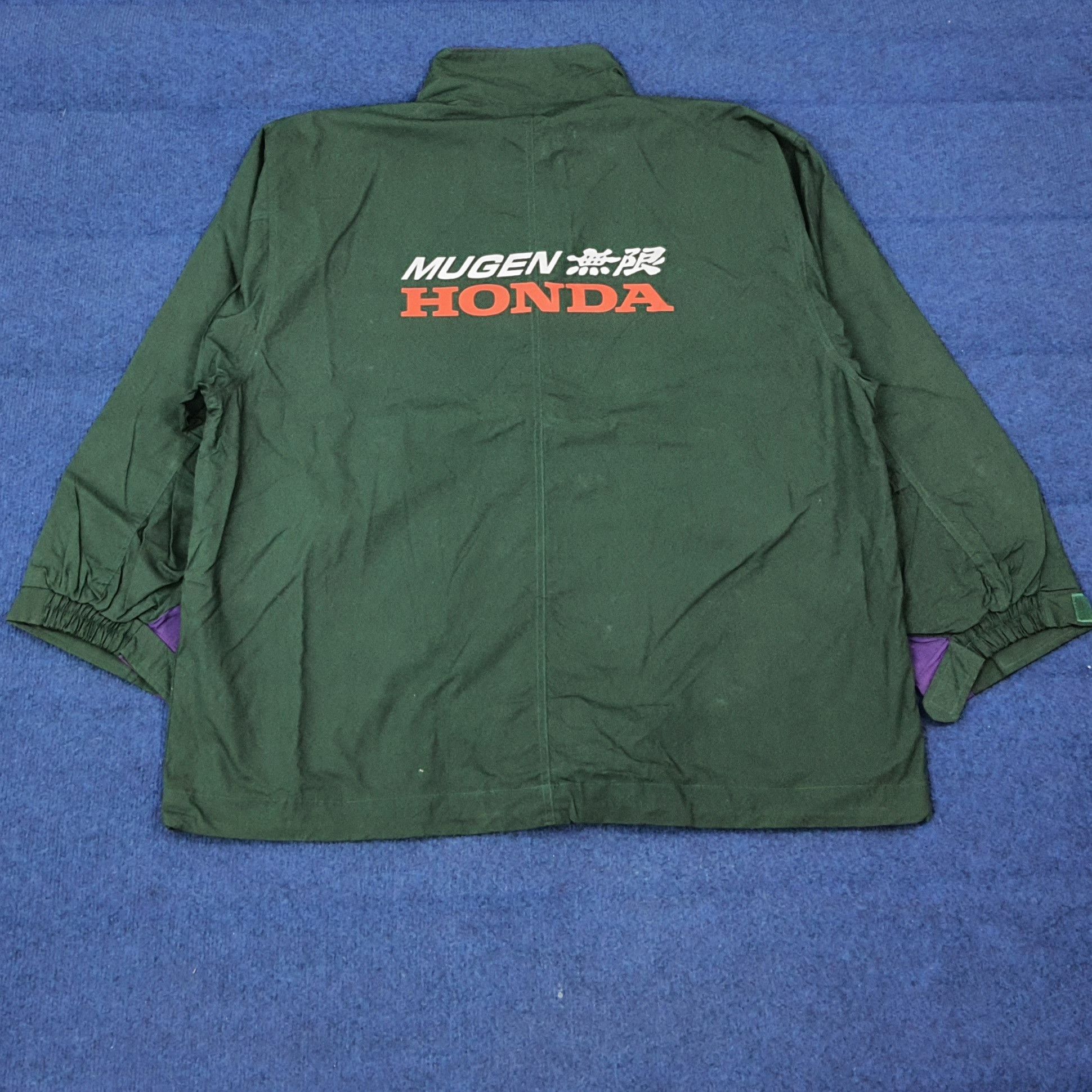 Japanese Brand Vintage Mugen Honda Motorsports Custom Logo Jacket C277N15 Size US XL / EU 56 / 4 - 1 Thumbnail