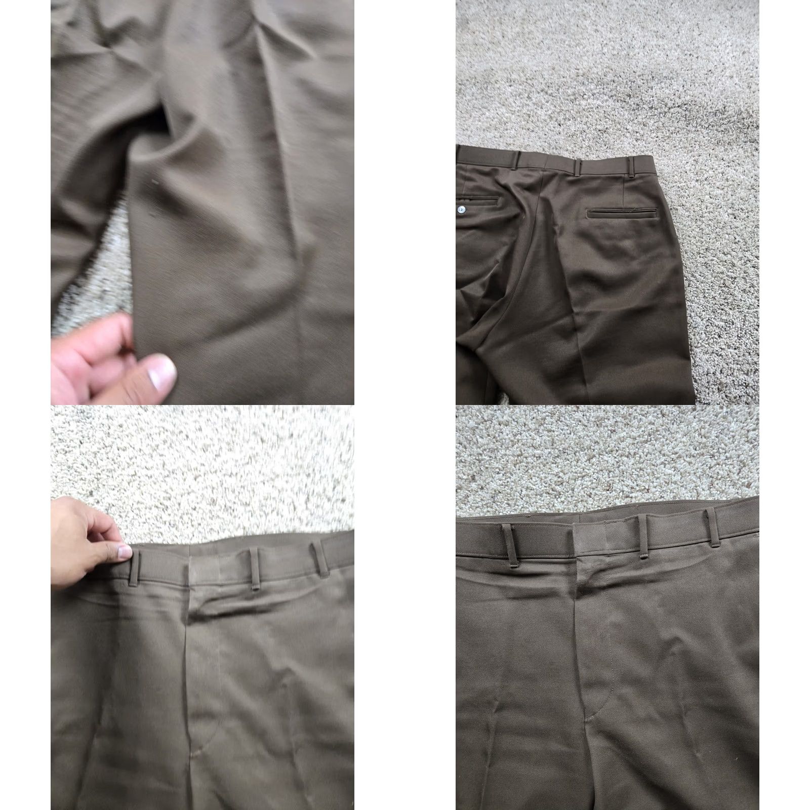 Levi's VINTAGE Levi's Sportswear Pants 38X29 Mens Brown Bootcut Flare Casual 80s Size US 38 / EU 54 - 8 Thumbnail
