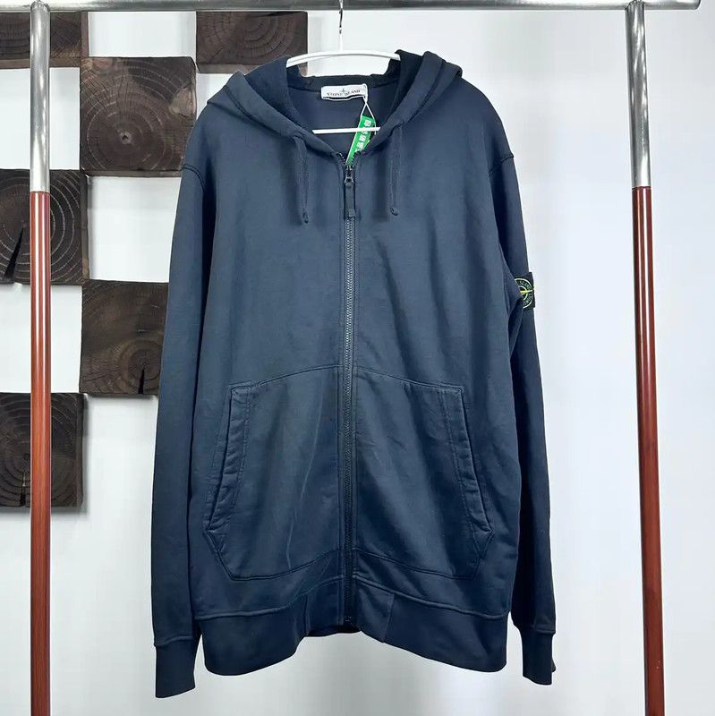 Stone Island Stone Island Black Cotton Blend Hoodie 0089 Size US XXL / EU 58 / 5 - 1 Thumbnail