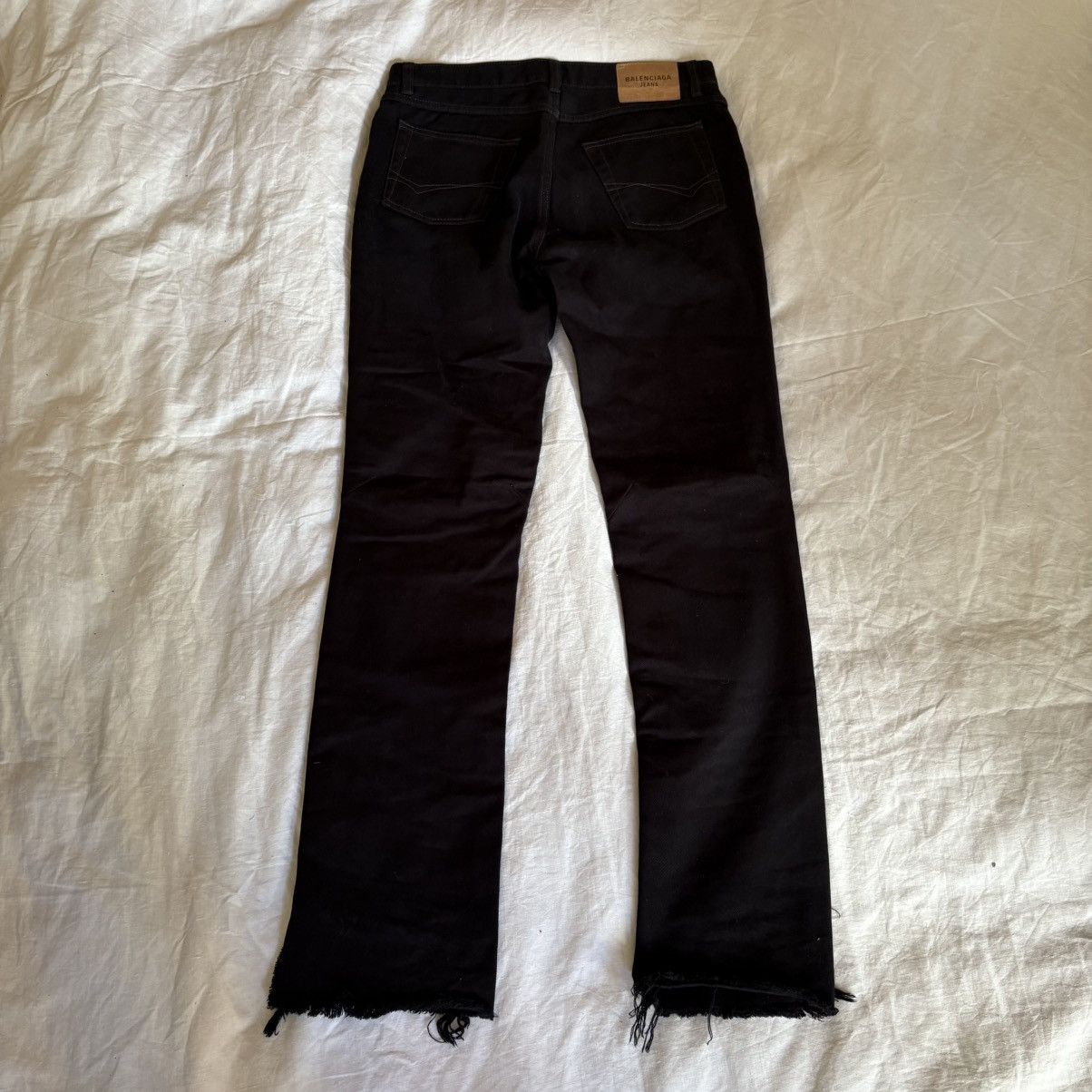 Balenciaga Balenciaga Skinny Stacked Distressed Jeans Size 31 Size US 31 - 2 Thumbnail