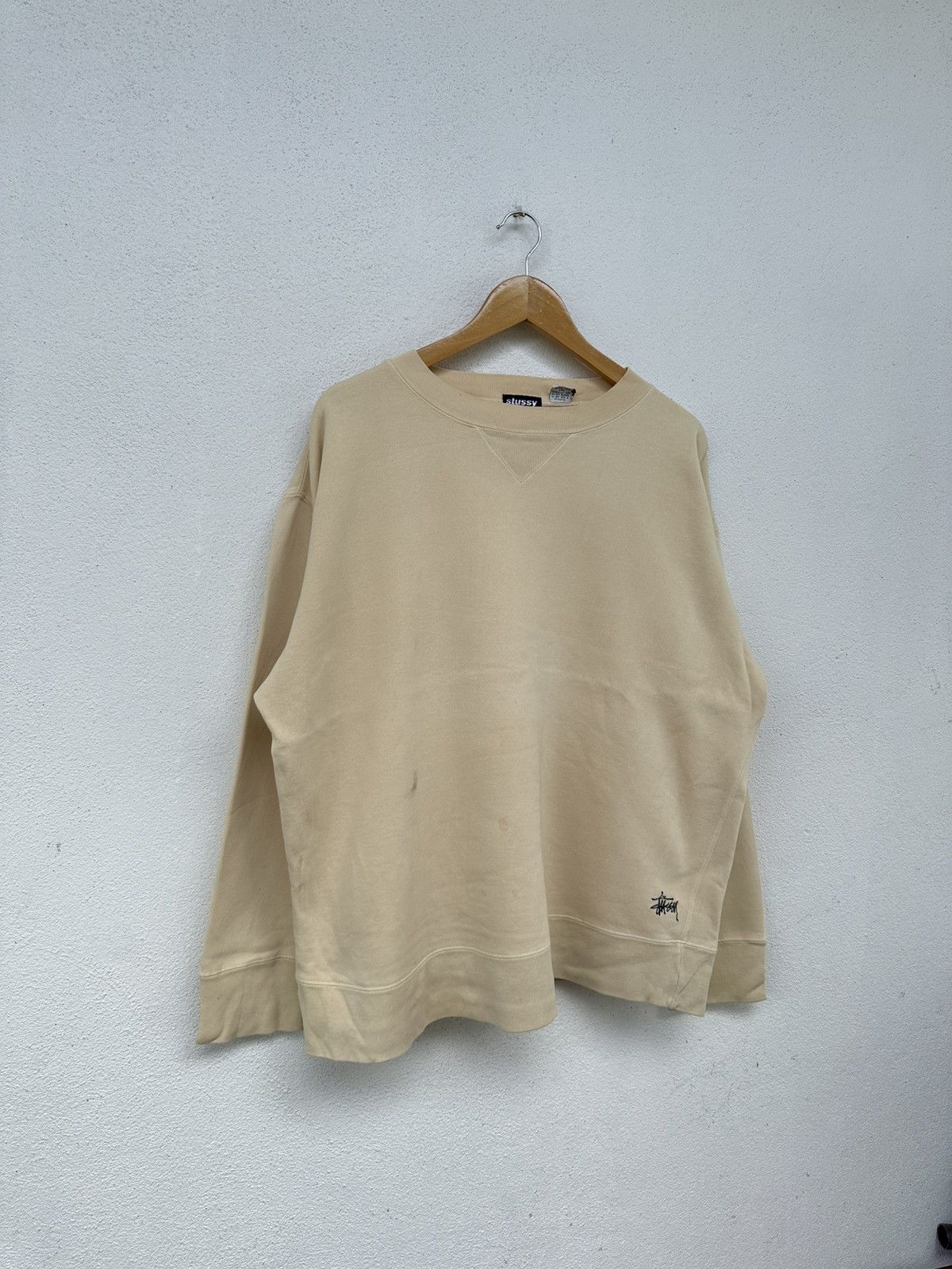 Stussy × Vintage Stussy Small Embroidery Logo Sweatshirt Size US M / EU 48-50 / 2 - 3 Thumbnail