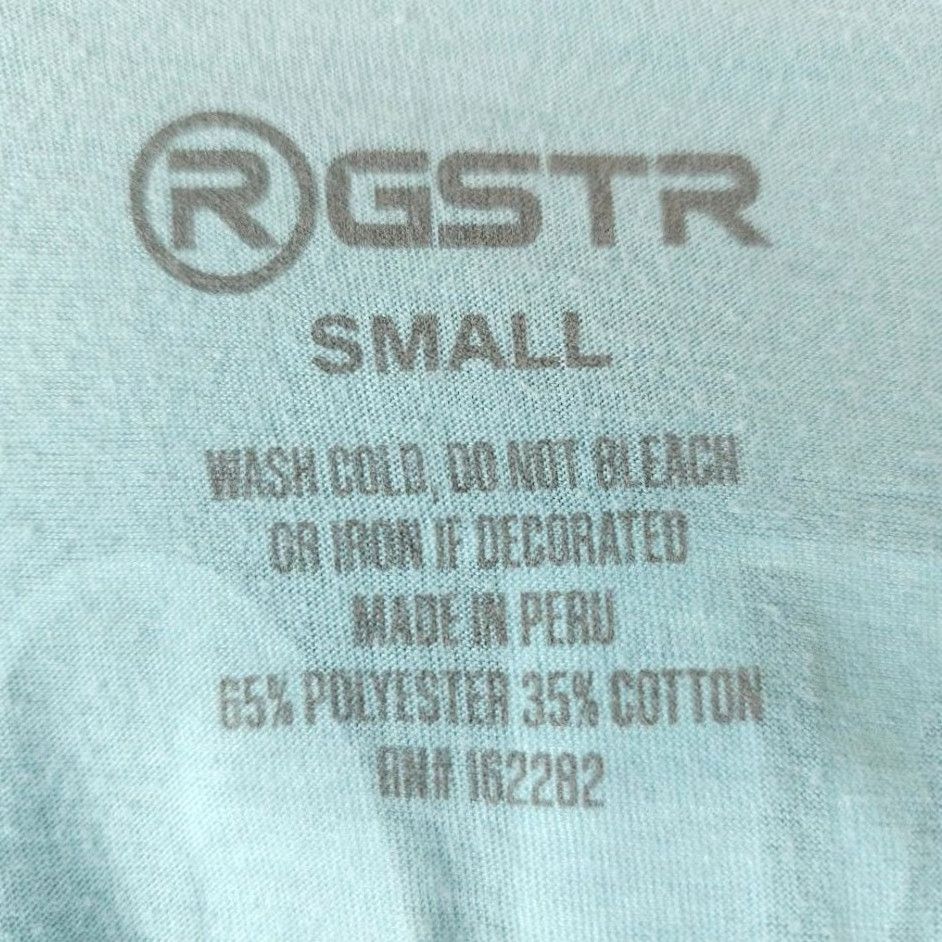 Vintage Vintage Car T Shirt Mens Small Blue RGSTR Short Sleeve Crew Neck Cotton Size US S / EU 44-46 / 1 - 6 Thumbnail