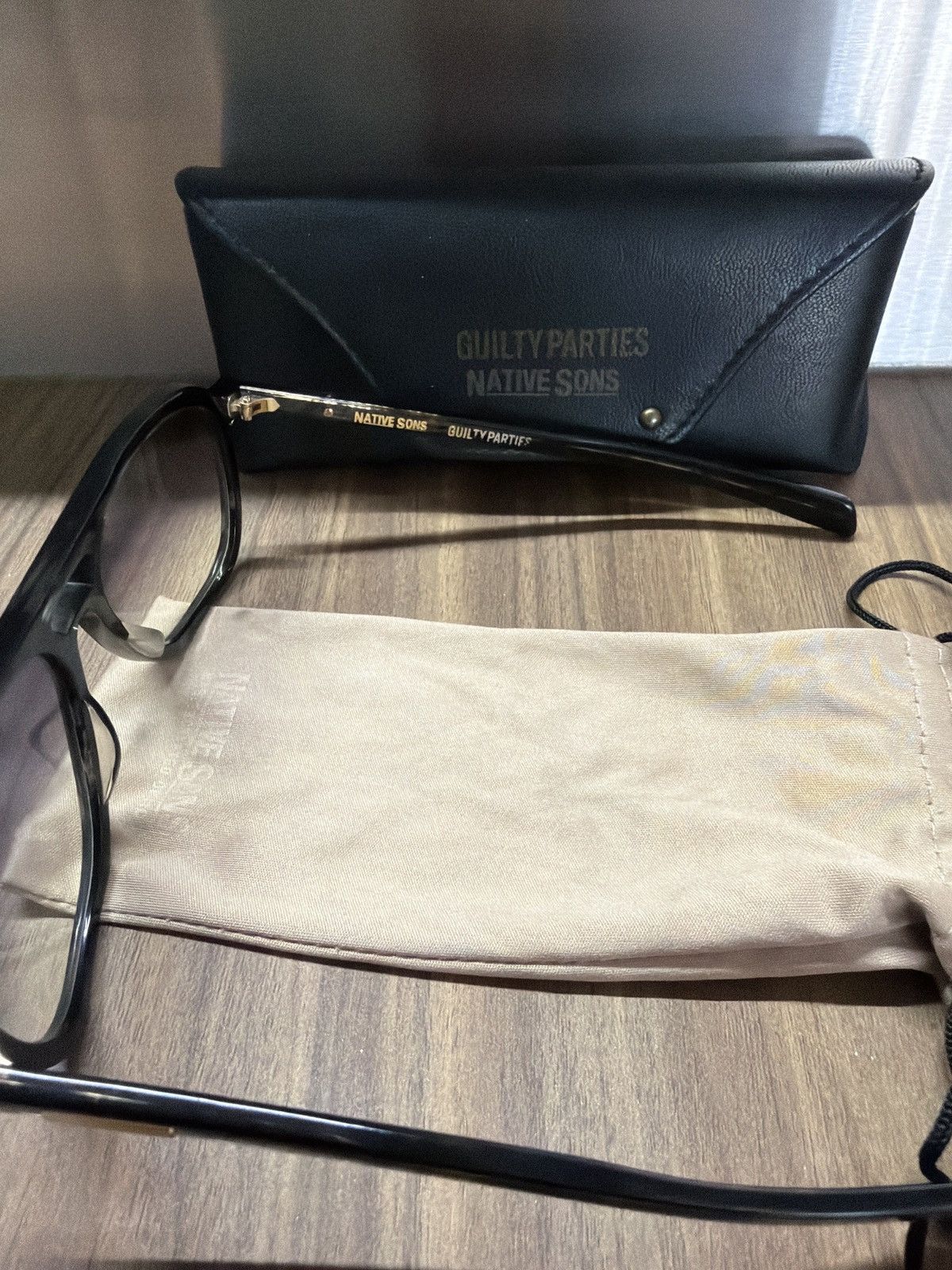 Native Sons Native Sons X Guilty Parties DJ Harvey Sunglasses Size ONE SIZE - 4 Thumbnail