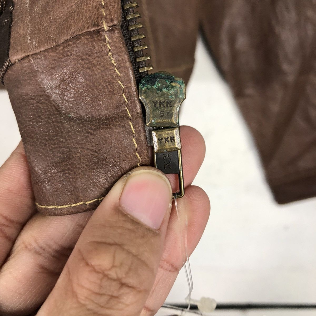 Japanese Brand 📌Vintage Leather Jacket Cropped Belle Maison Issey Miyake Size US M / EU 48-50 / 2 - 18 Thumbnail