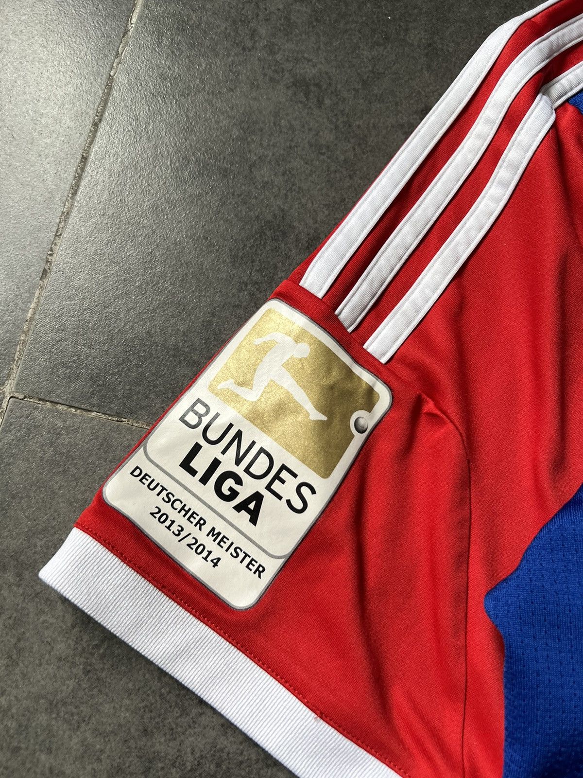 Adidas Bayern Munchen 14/15 Müller jersey Size US L / EU 52-54 / 3 - 5 Thumbnail