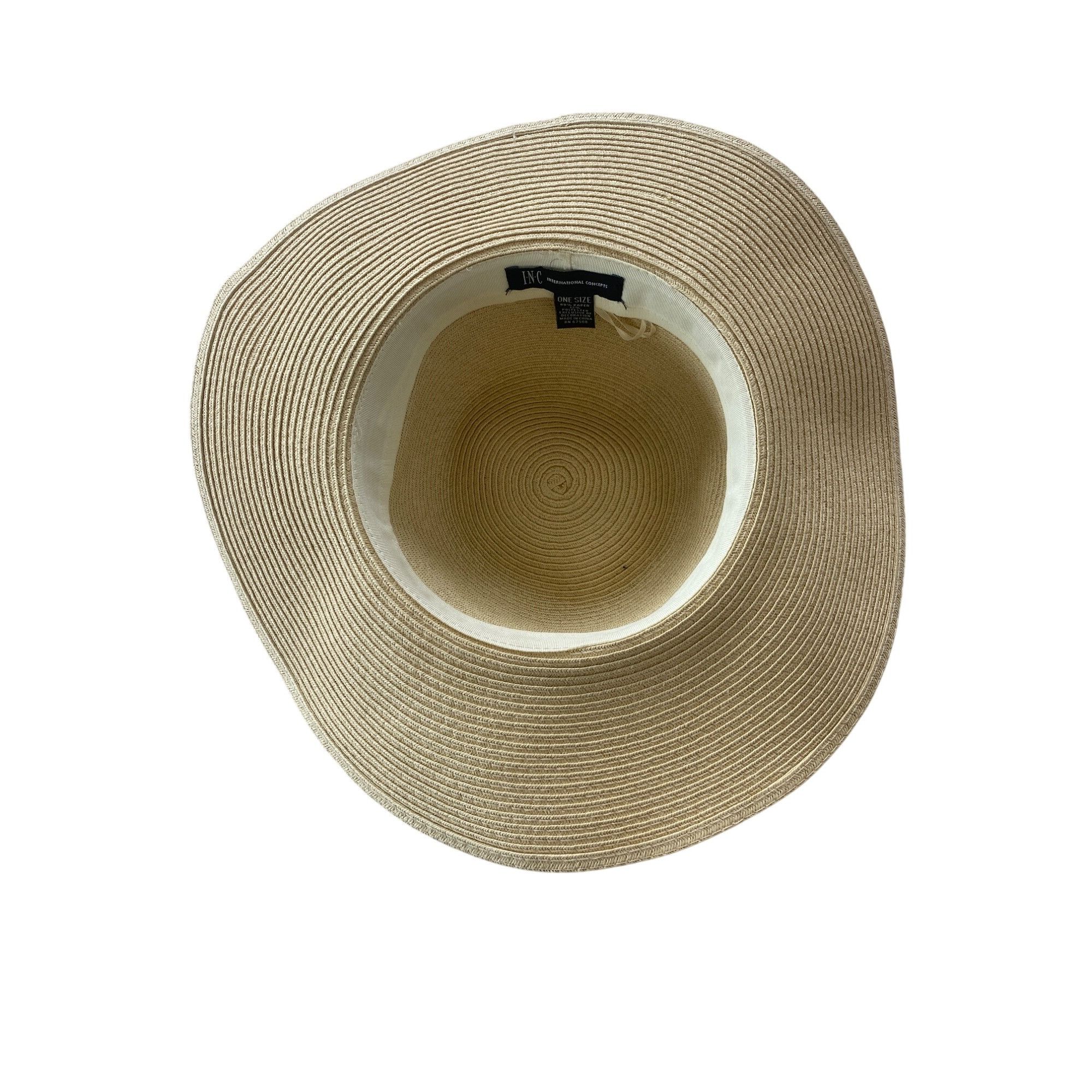 Other NWOT INC International Concepts Pom-Pom Floppy Hat Natural O Size ONE SIZE - 9 Thumbnail