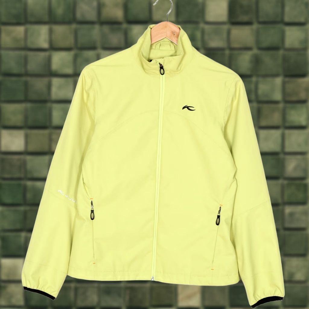 KJUS KJUS Dermizax-EV Waterproof Softshell Jacket Women Size 40 / L MJ4122 Green, Breathable, Full Zip, Zipped Pockets, Casual Jacket, Classic Fit Size S / US 4 / IT 40 - 1 Thumbnail