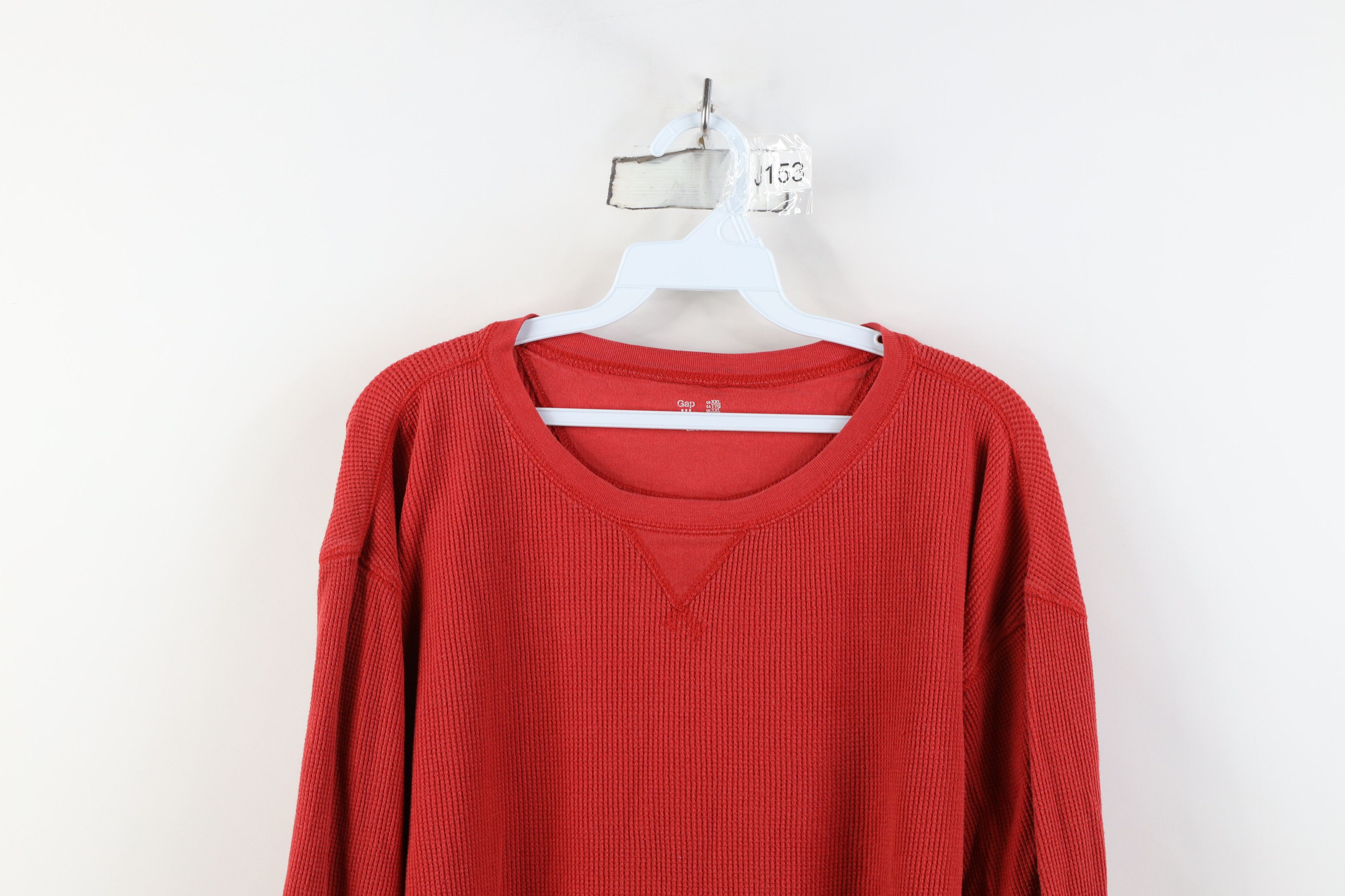 Gap Vintage Y2K Gap Thermal Waffle Knit Long Sleeve T-Shirt Size US XXL / EU 58 / 5 - 2 Thumbnail