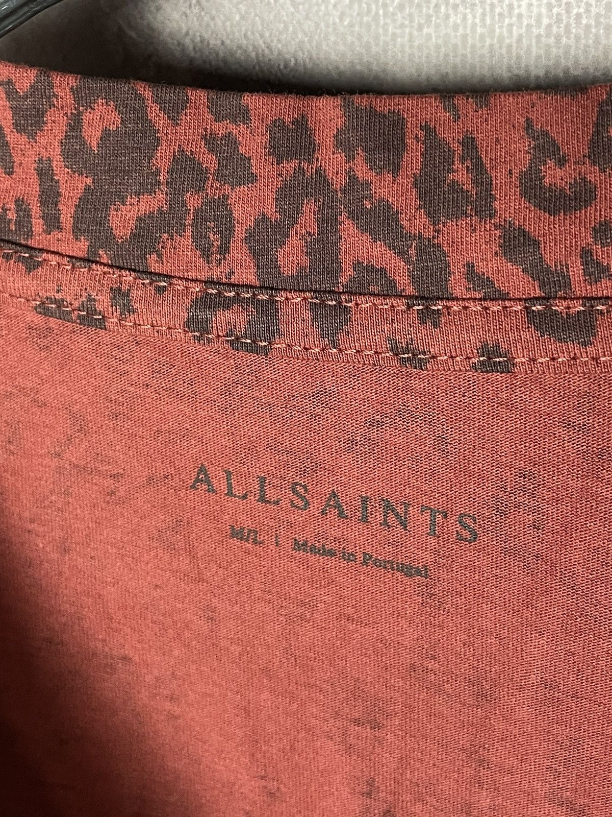 Allsaints × Vintage AllSaints Brackets Leo Logo Regular-fit T-Shirt - Vintage Size M / US 6-8 / IT 42-44 - 7 Thumbnail