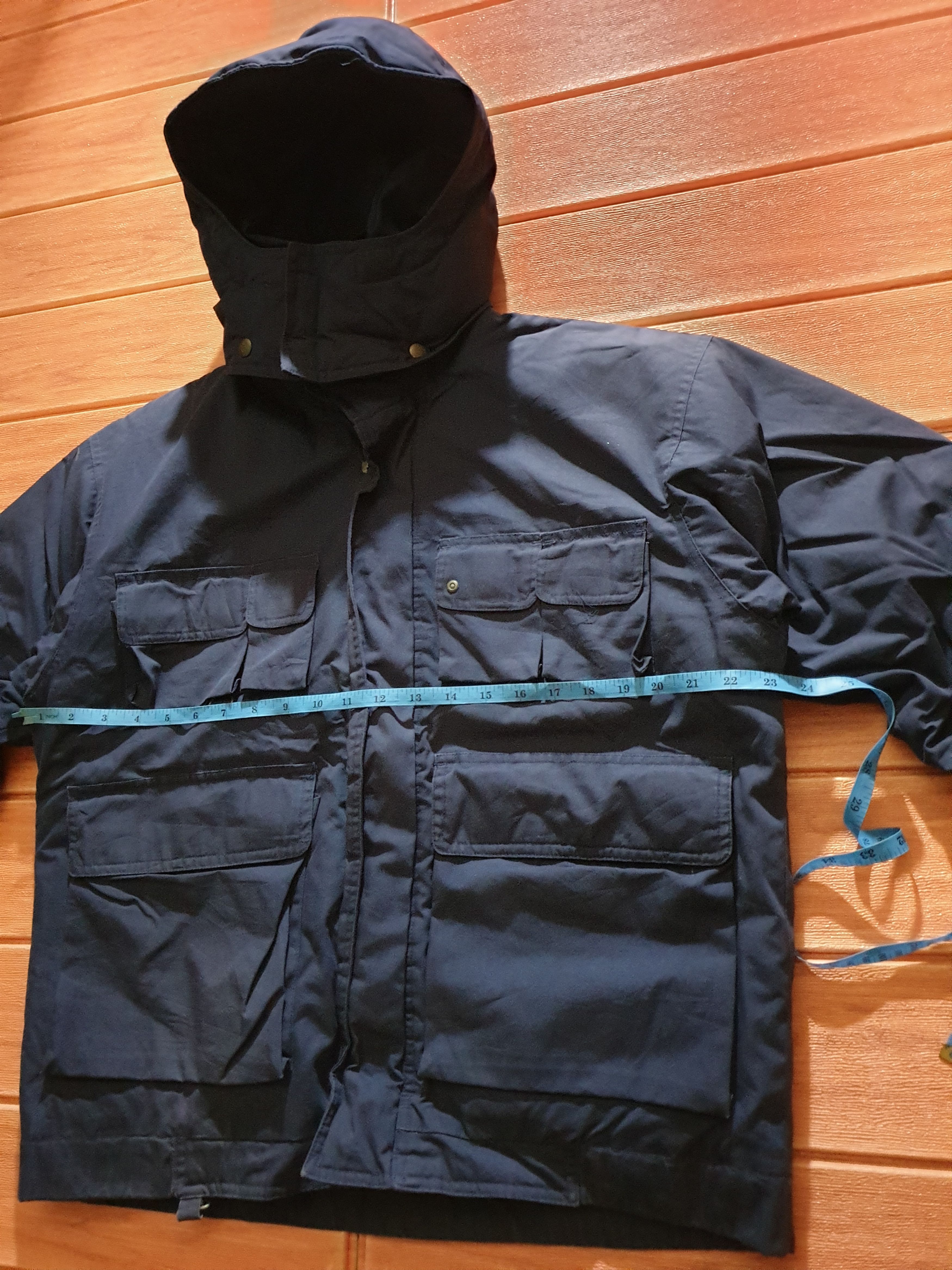 Japanese Brand 💥StreaM design multipocket streetwear blue jacket Size US L / EU 52-54 / 3 - 7 Thumbnail