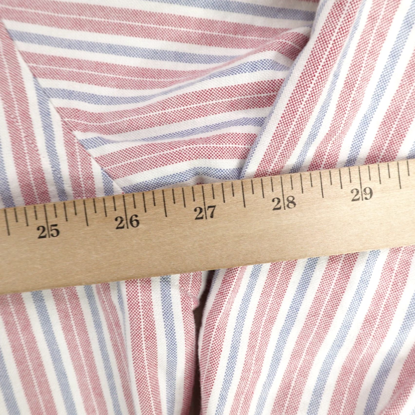 Ralph Lauren VINTAGE Ralph Lauren Shirt Mens XL Red White Blue Stripes Pony Logo Button Up Size US XL / EU 56 / 4 - 7 Thumbnail