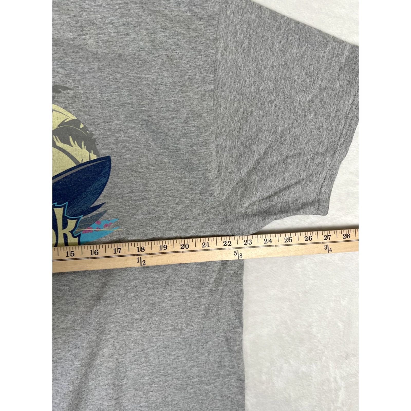Hanes Disneyland Stitch 5K T-Shirt Mens XL Gray 2014 RunDisney Race Running Hanes Size US XL / EU 56 / 4 - 4 Thumbnail