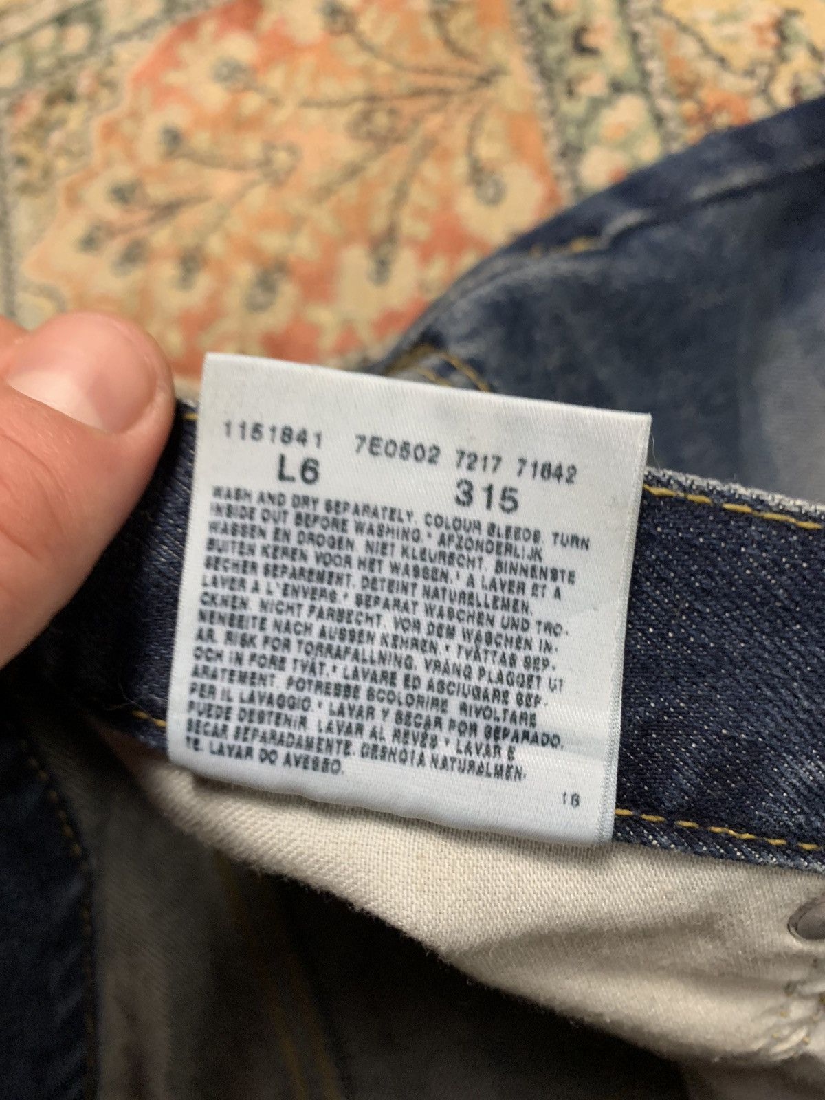 Lee × Vintage Vintage Lee Denim Jeans Size US 33 - 9 Thumbnail