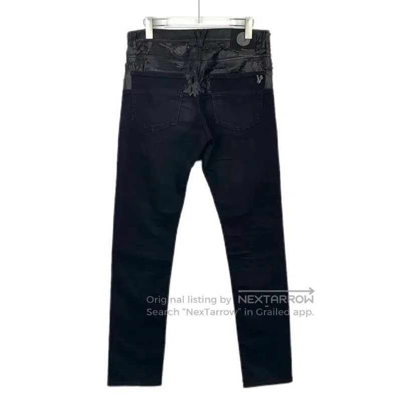 Versace Versace Black Cotton Casual Pants for Men . Size US 26 / EU 42 - 2 Thumbnail