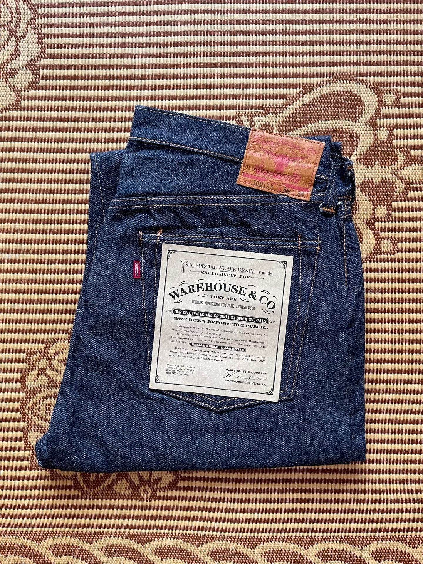 Warehouse & Co. Warehouse 1001xx Acid Wash Jeans Size US 38 / EU 54 - 1 Thumbnail