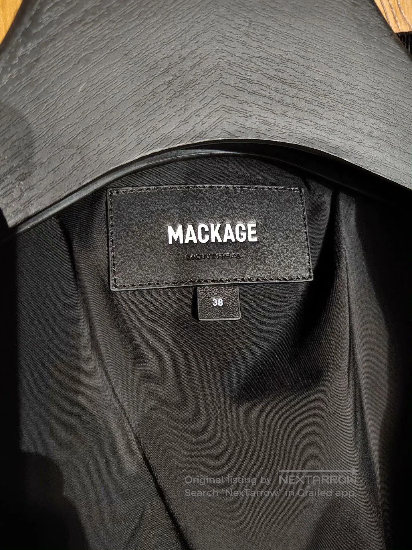 Mackage Mackage Black Leather Moto Jacket. Size US M / EU 48-50 / 2 - 5 Thumbnail