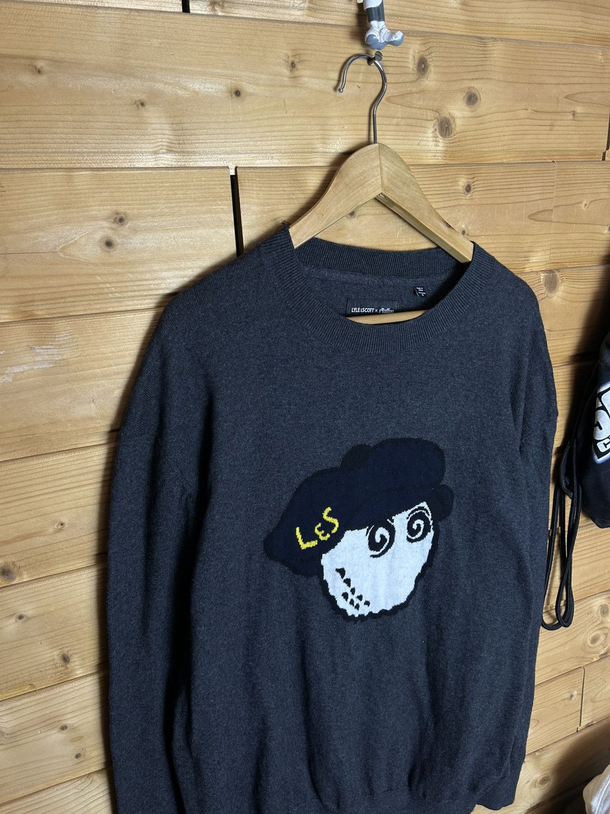 LYLE & SCOTT ✕ malbon　クルーネックニット　サイズM Lyle Scott X Malbon sweater