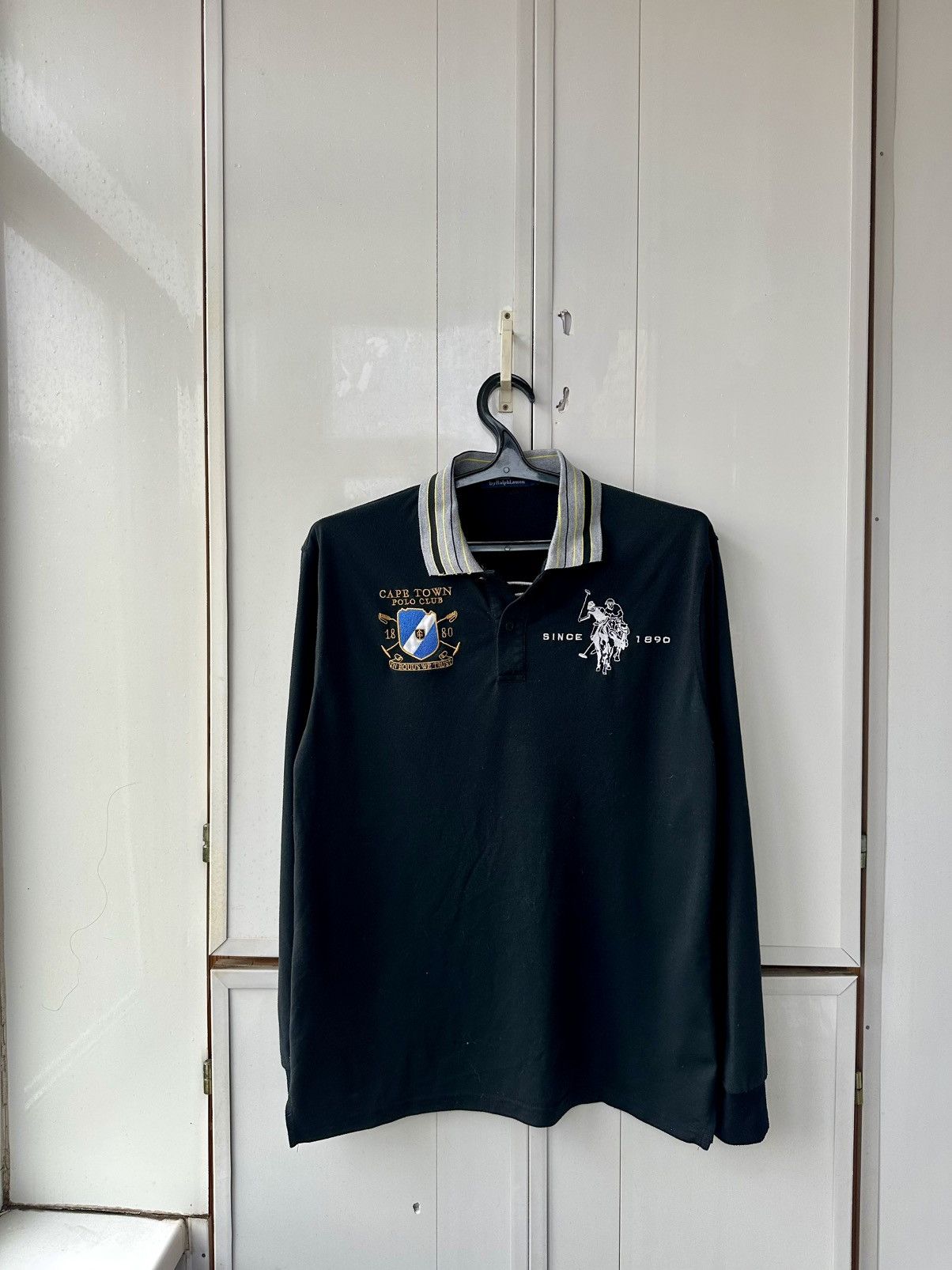 Polo Ralph Lauren Vintage Polo Ralph Lauren LongSleeve Cape Town Club Size US L / EU 52-54 / 3 - 3 Thumbnail