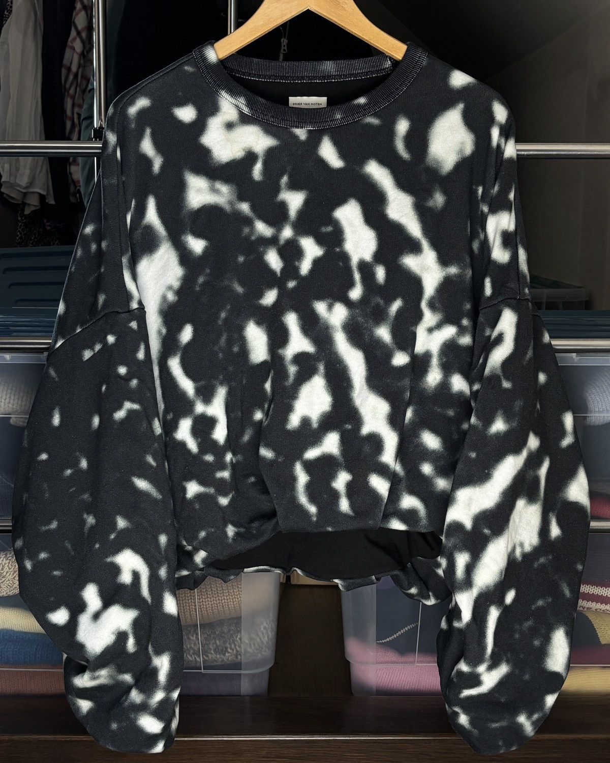 Dries Van Noten Dries Van Noten „hannett” tie dye oversized sweatshirt Size M / US 6-8 / IT 42-44 - 1 Thumbnail