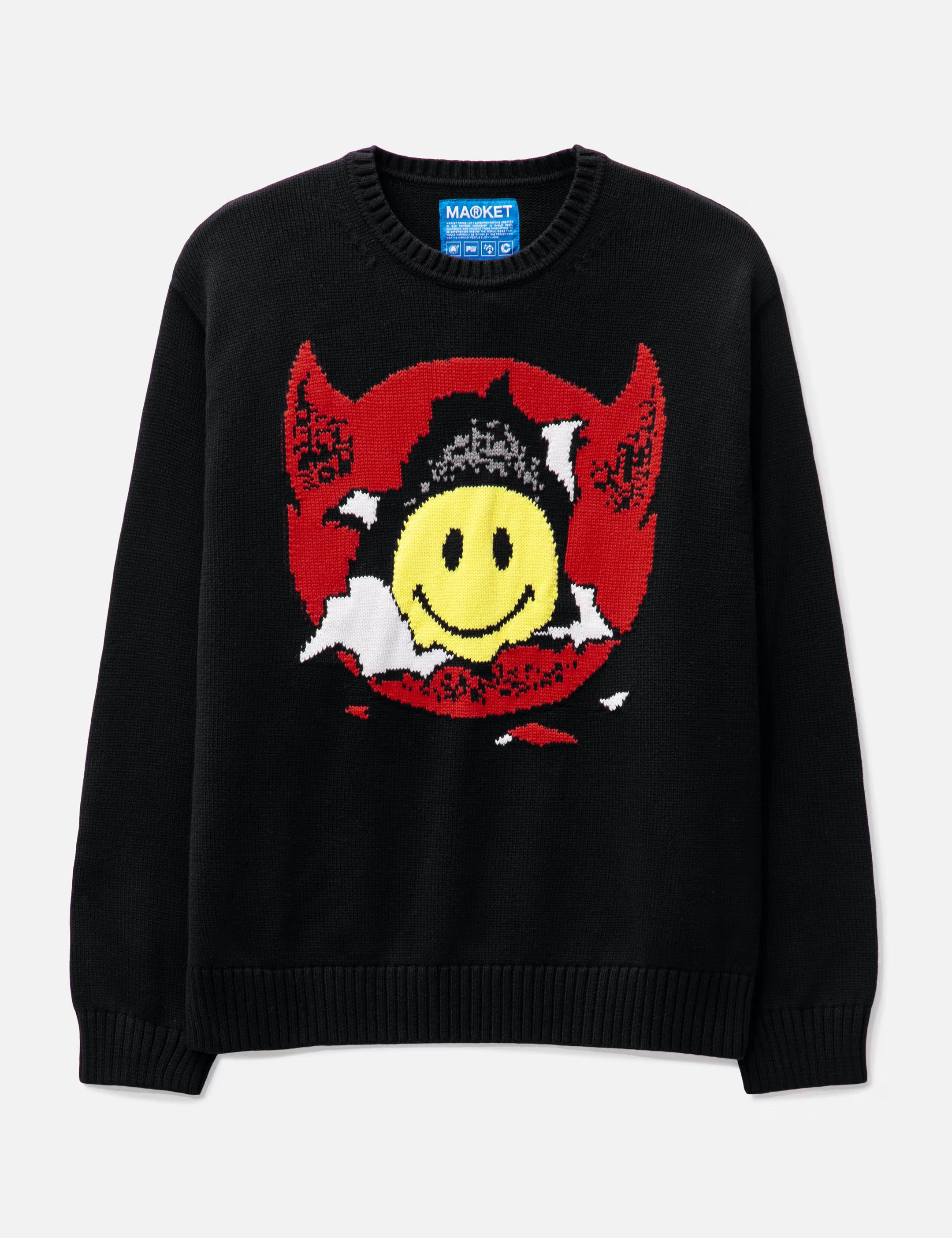 Market Smiley Inner Piece Sweater