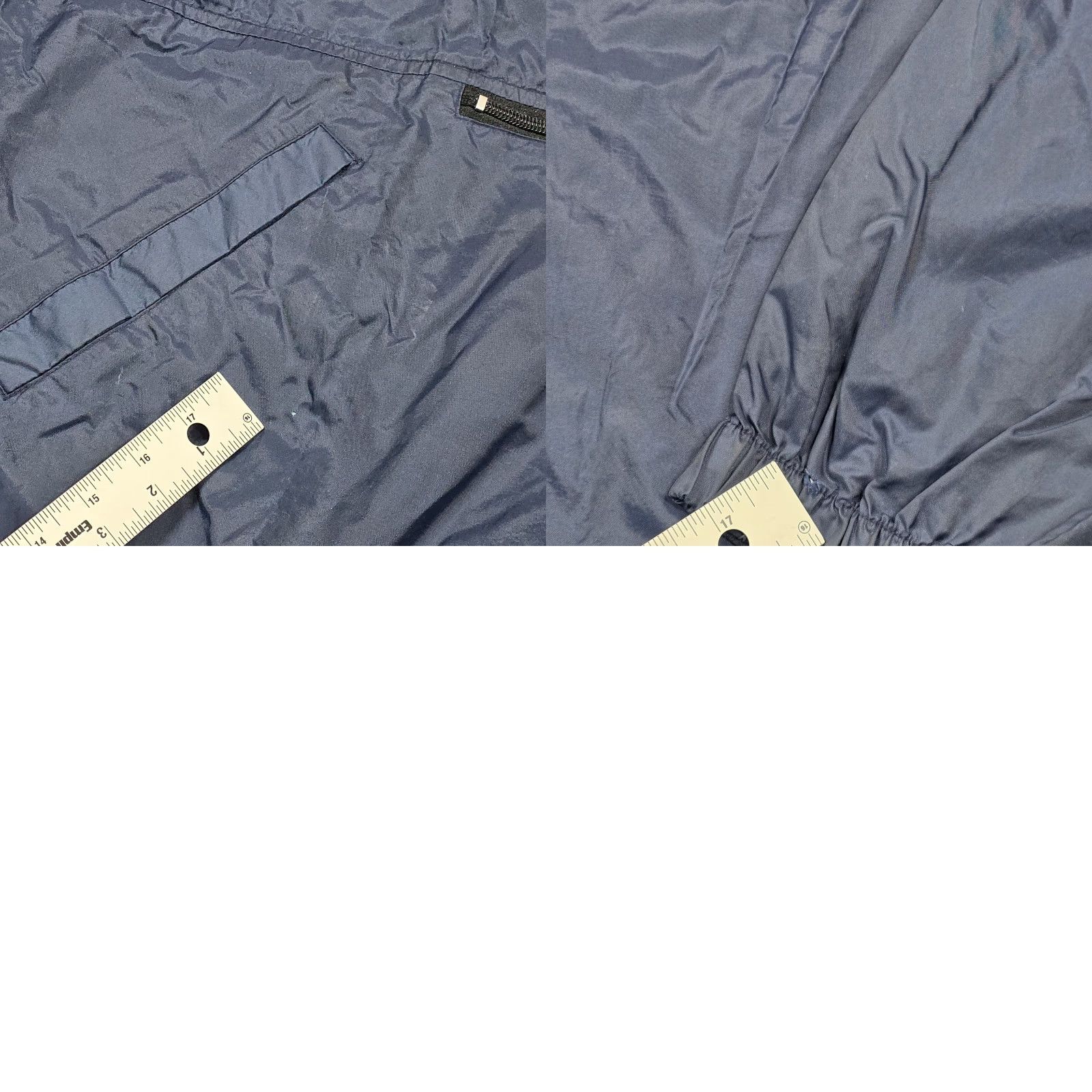Gap VTG GAP Anorak Pocket 1/4 Zip Pullover Jacket Blue Mens L Crew Neck? Size US L / EU 52-54 / 3 - 9 Thumbnail