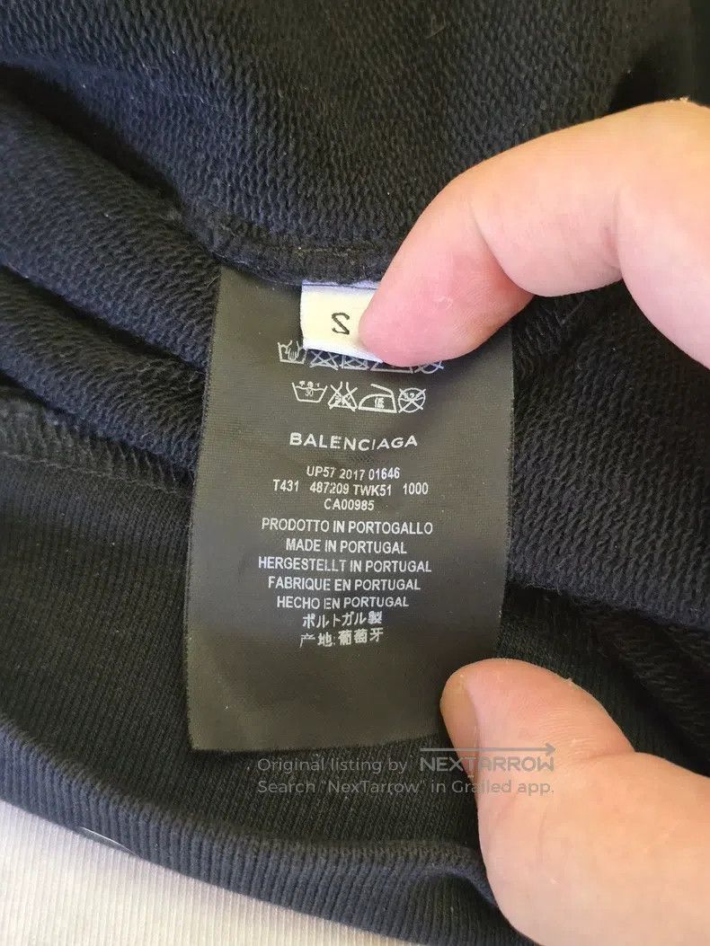 Balenciaga Balenciaga Sinner Hooded Sweatshirt Size US S / EU 44-46 / 1 - 4 Thumbnail