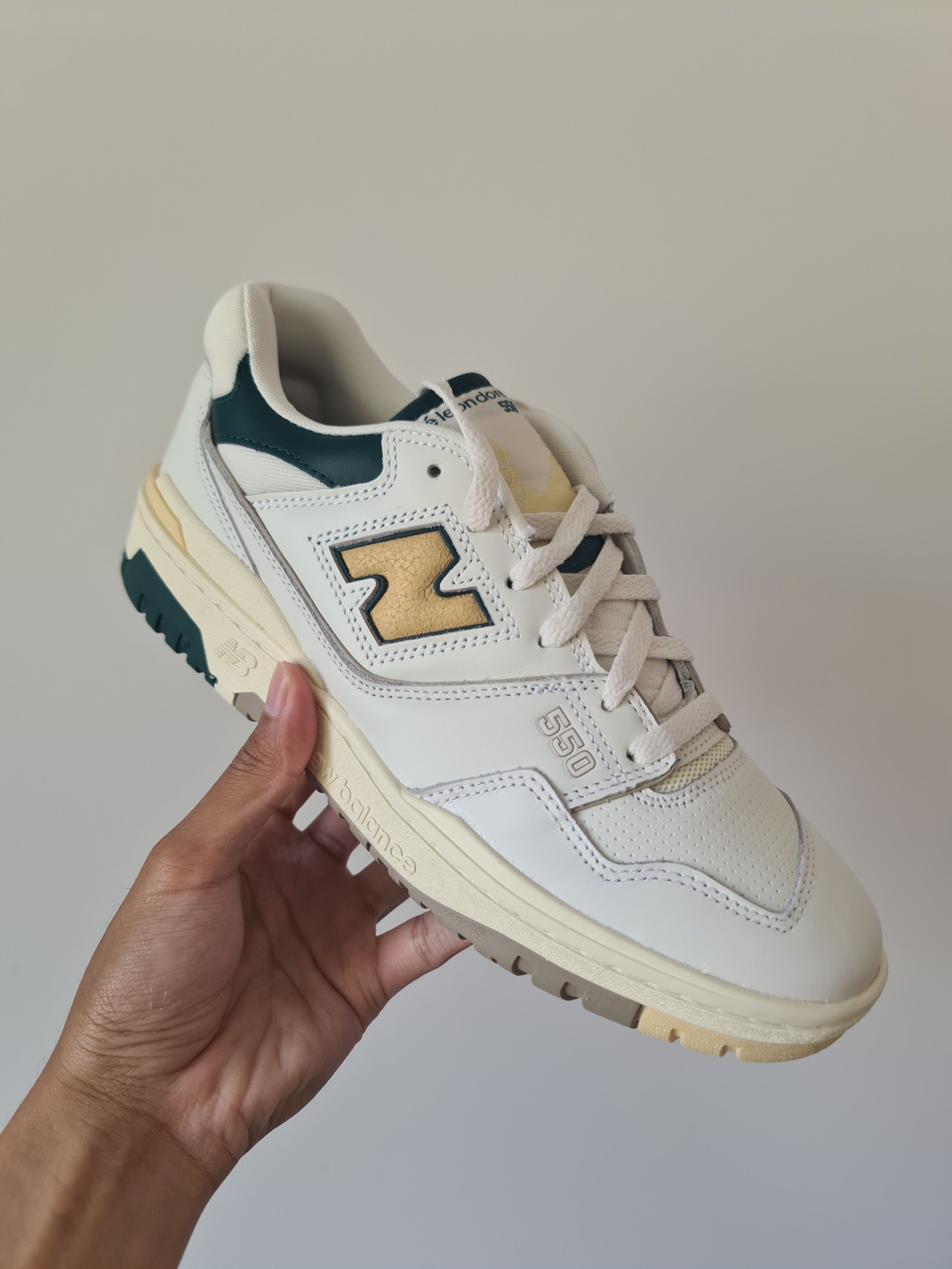 Aime Leon Dore × New Balance 👟 New Balance x Aime Leon Dore 550 "Natural Green" 👟 Size US 8.5 / EU 41-42 - 2 Thumbnail