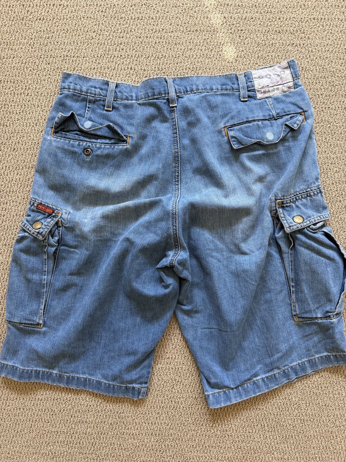 Polo Ralph Lauren Polo Jeans Denim Cargo Shorts Size US 32 / EU 48 - 2 Thumbnail