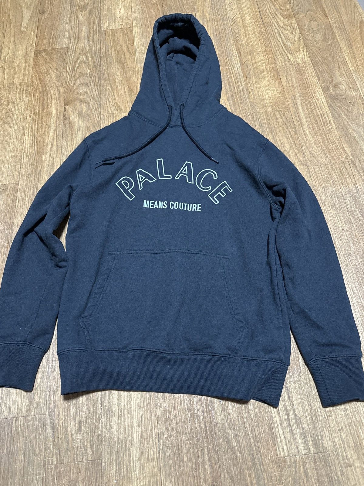 Palace means hot sale couture hoodie