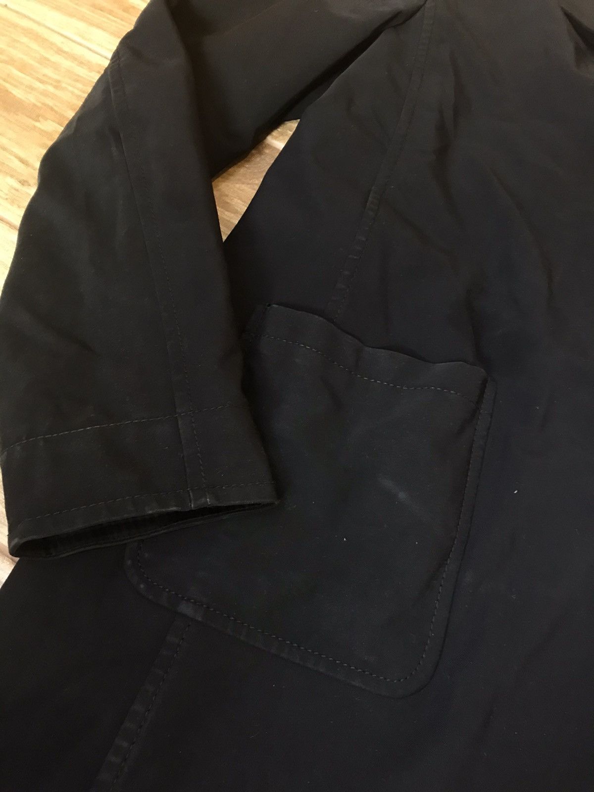Prada Vintage Prada Milano Trench Coat Jacket Cloak Size L / US 10 / IT 46 - 18 Thumbnail