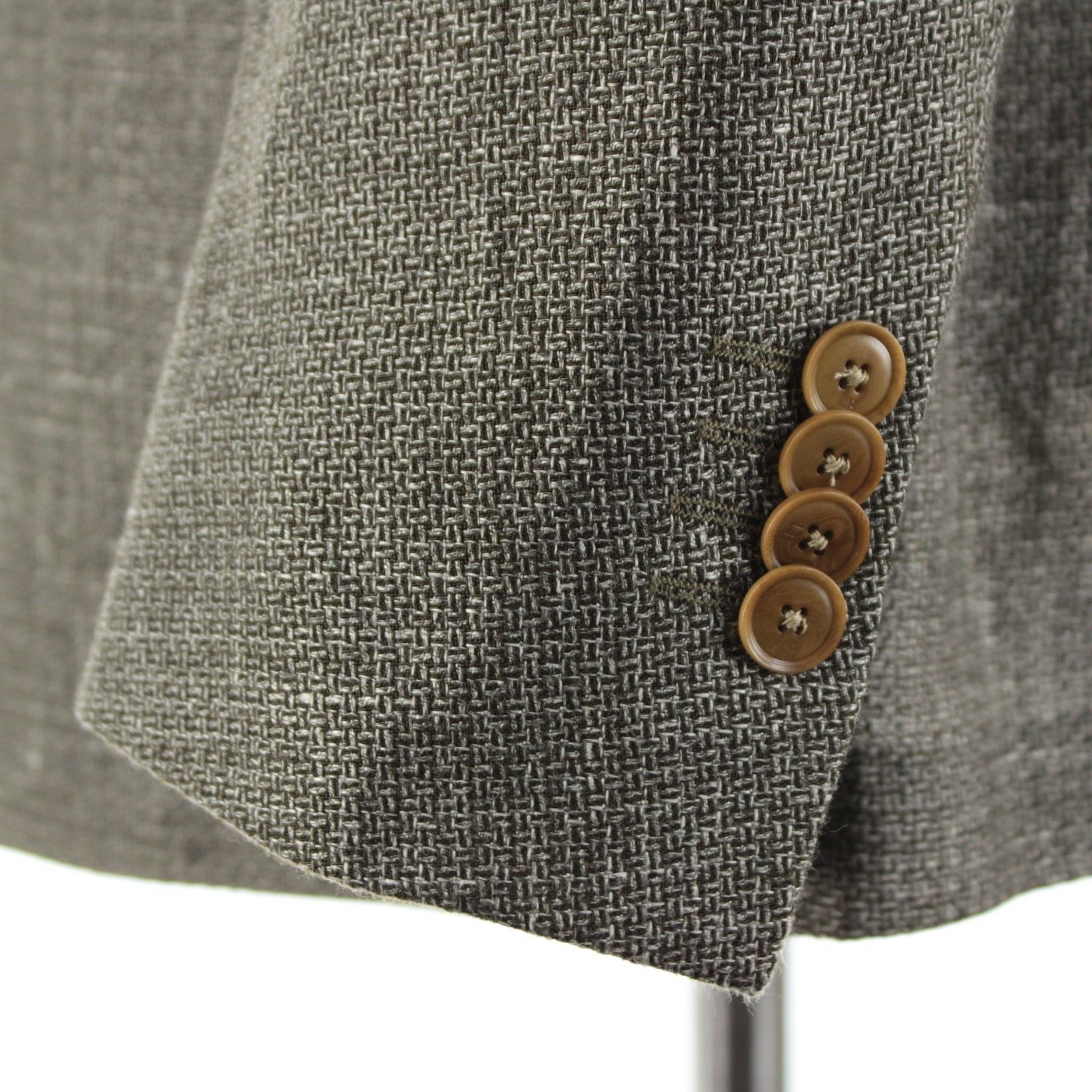 Luciano Barbera Luciano Barbera Sport Coat Size 44 US in Green Size 44R - 3 Thumbnail