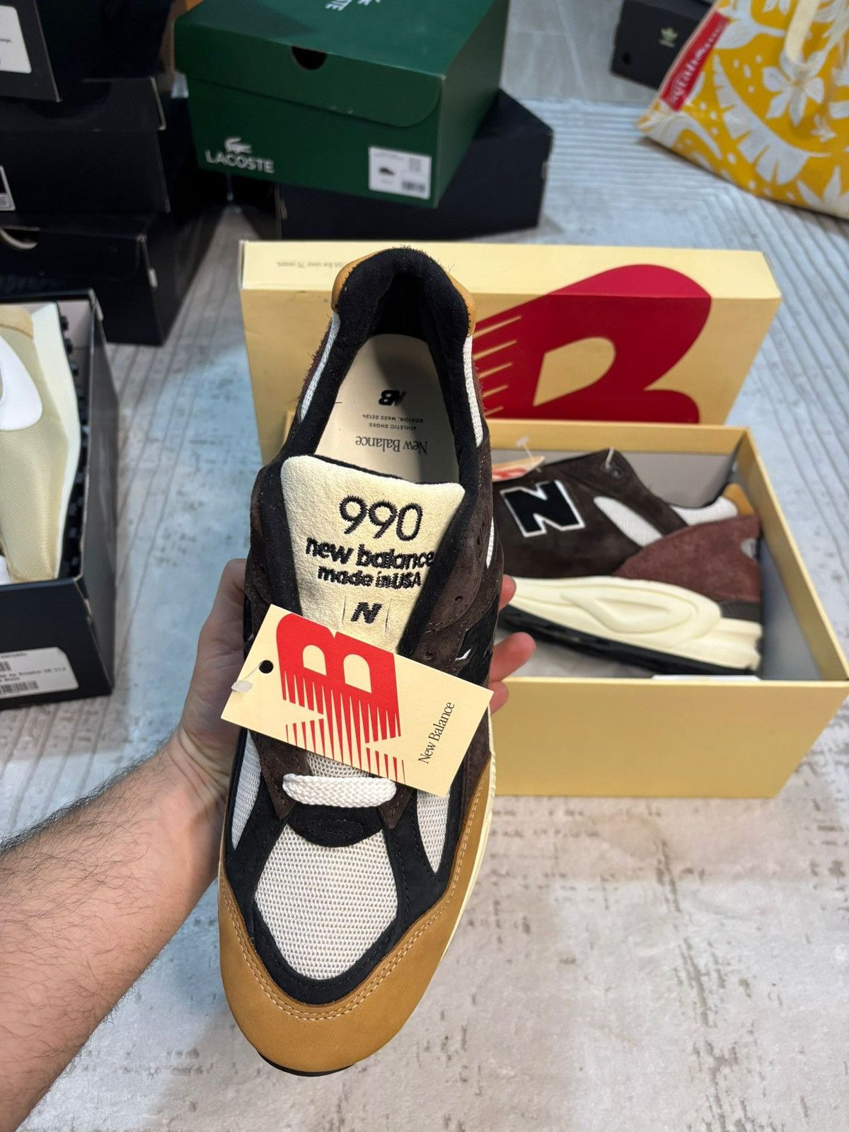 New Balance New Balance 990 Teddy Santis Size US 12 / EU 45 - 3 Thumbnail