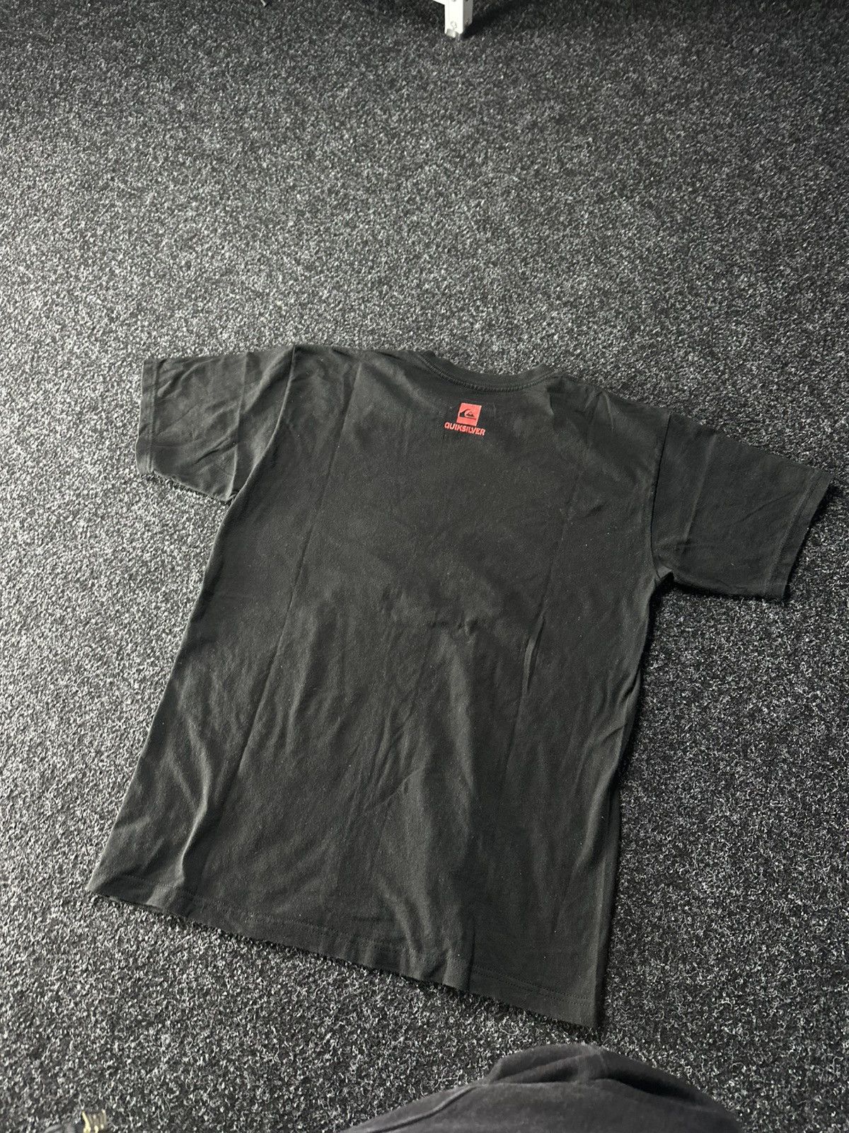 Quiksilver 🚨 VINTAGE BIG LOGO LV QUICKSILVER black faded SURF Y2K RARE Size US M / EU 48-50 / 2 - 7 Thumbnail