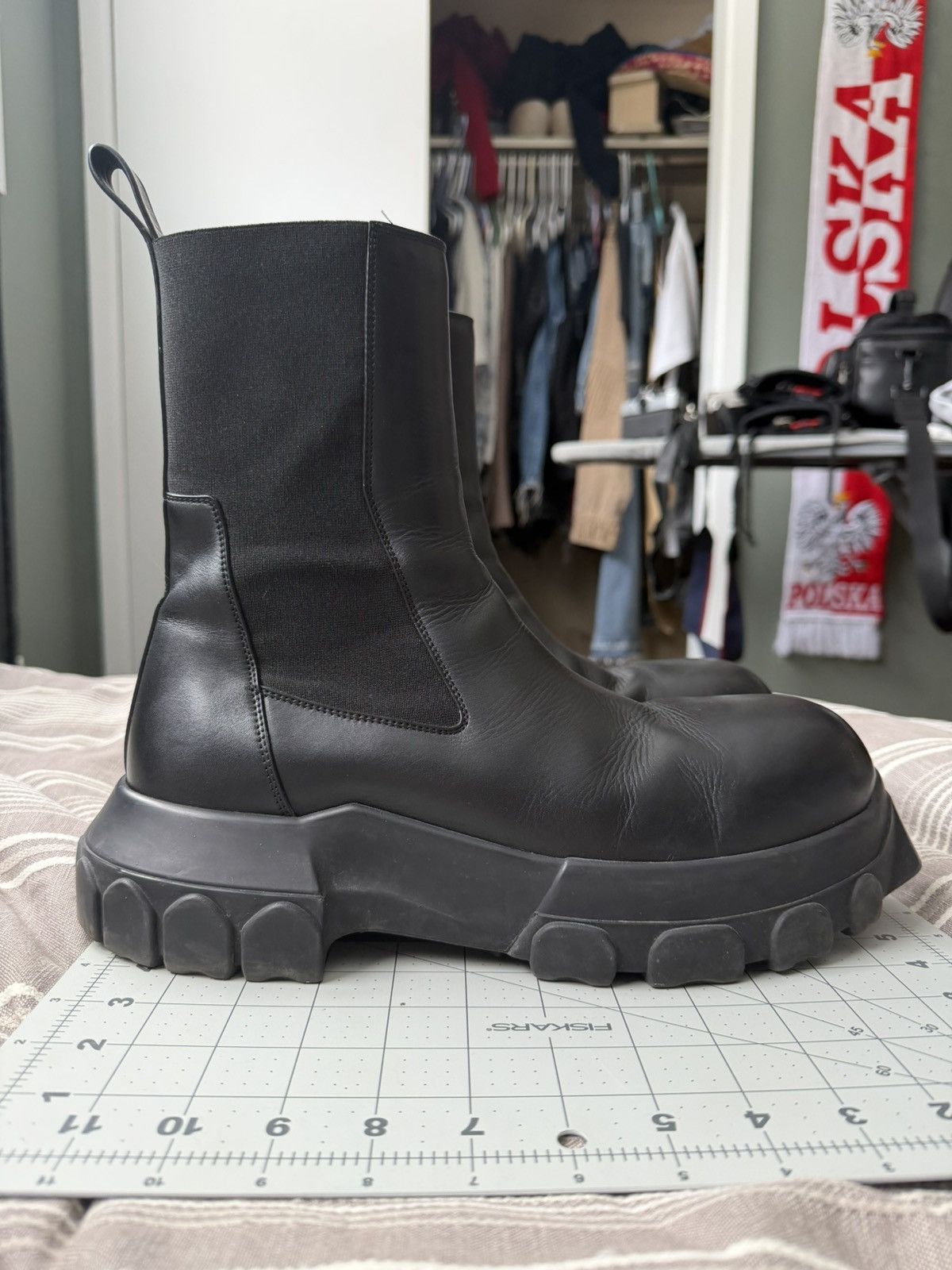 Rick Owens Bozo Tractor Boots