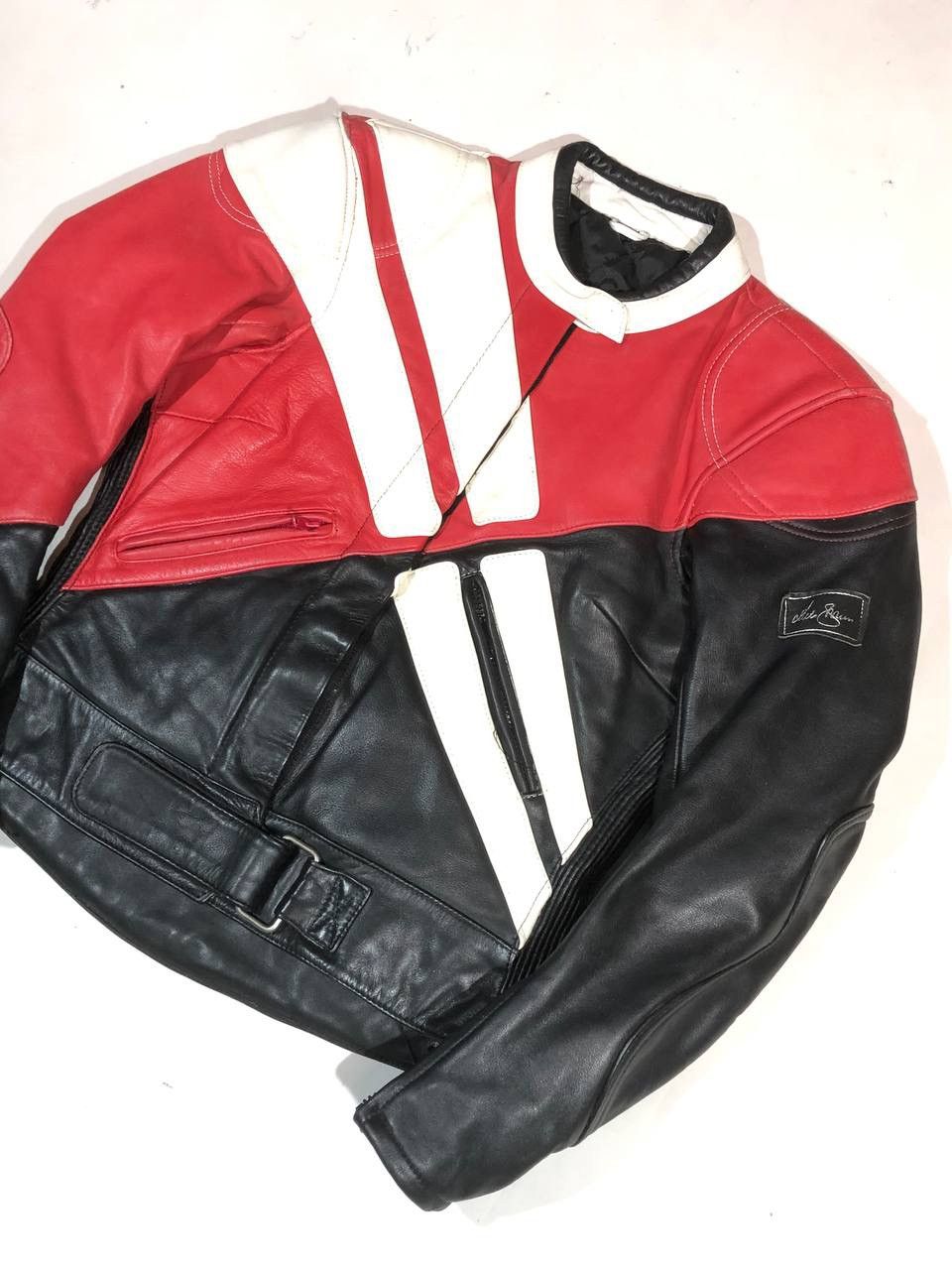 Vintage Vintage Rare Avangarde Racing Moto Leather Jacket Size US S / EU 44-46 / 1 - 2 Thumbnail