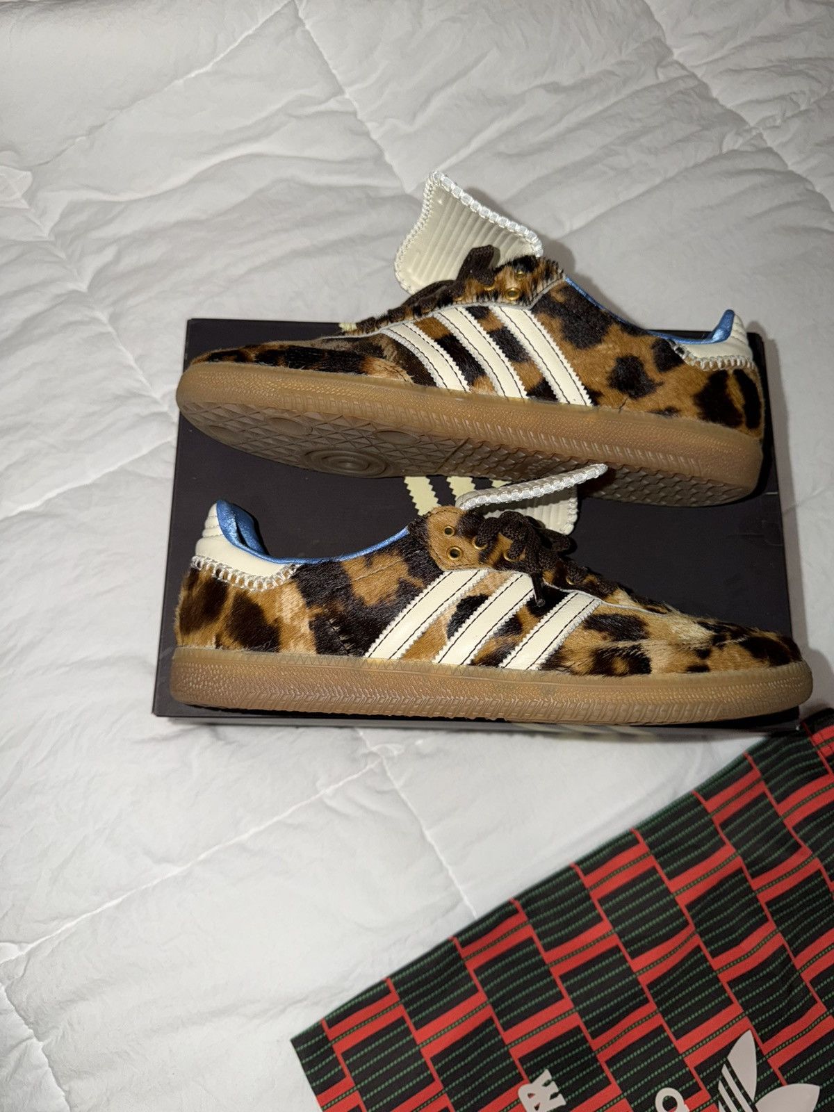 Adidas × Wales Bonner Wales Bonner x Adidas Samba Leopard print Size US 10.5 / EU 43-44 - 3 Thumbnail