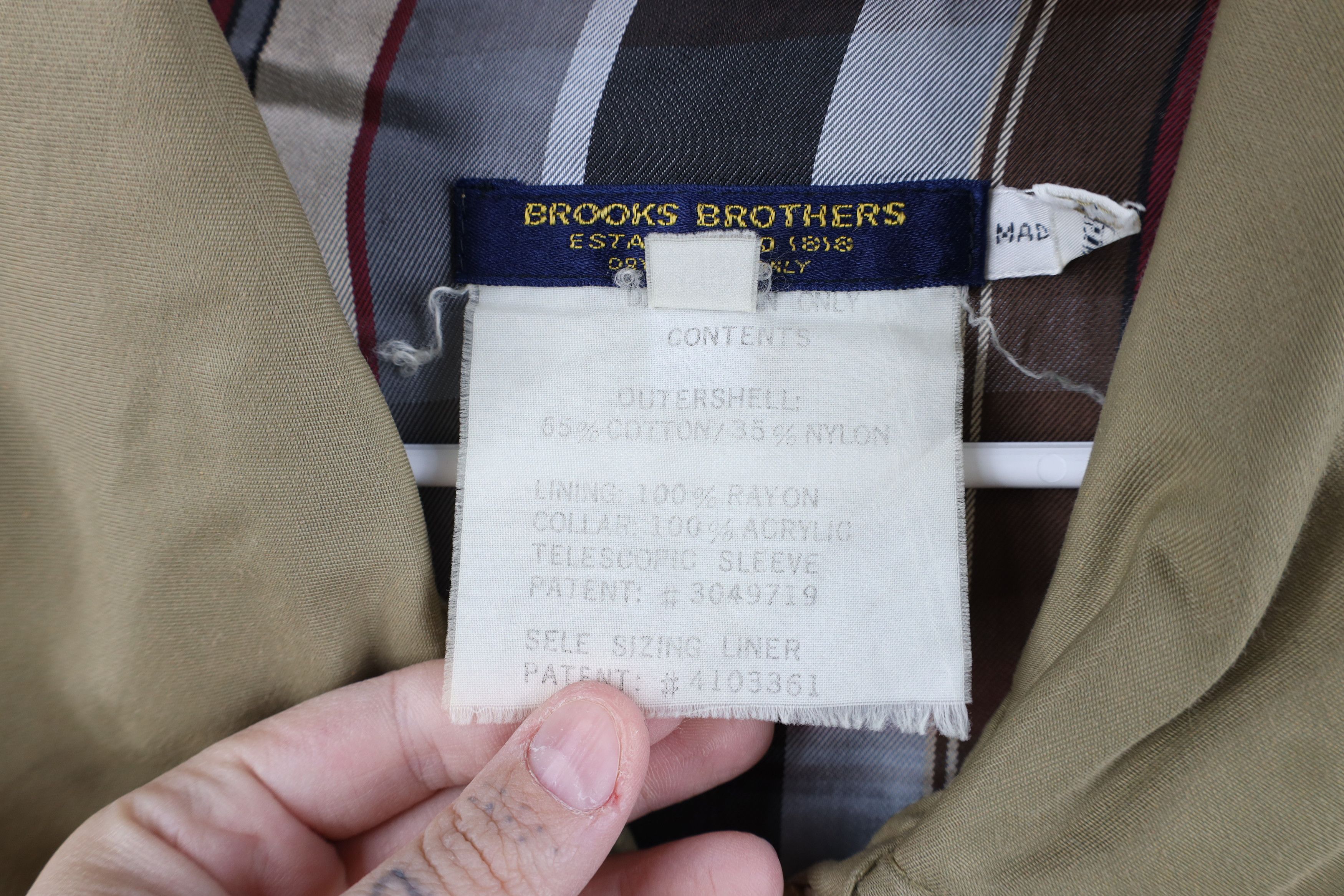 Brooks Brothers Vintage 70s Brooks Brothers Full Zip Chore Barn Jacket Beige Size US XL / EU 56 / 4 - 10 Thumbnail