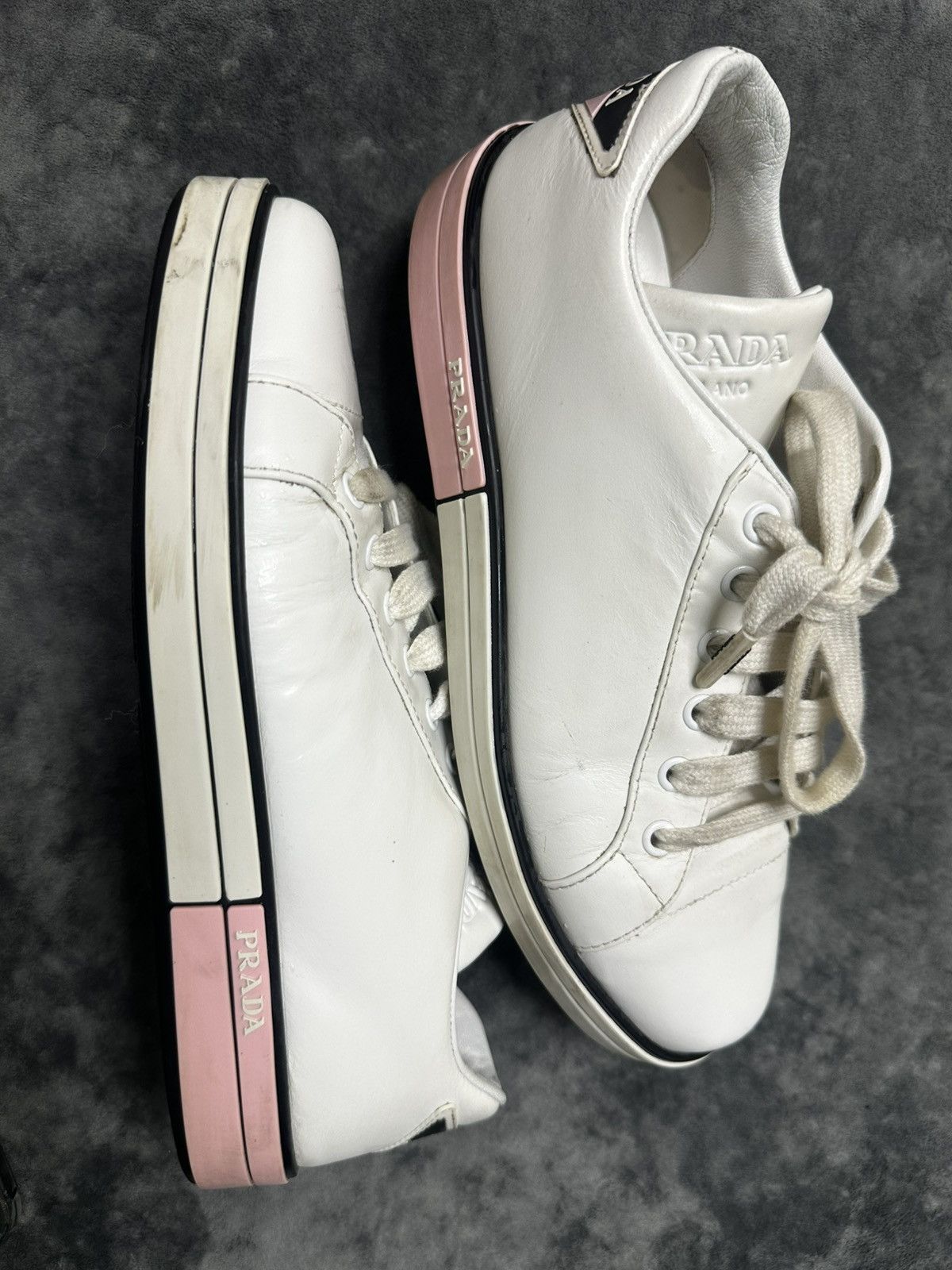 Prada Vintage prada sneakers Size US 8.5 / IT 38.5 - 1 Thumbnail