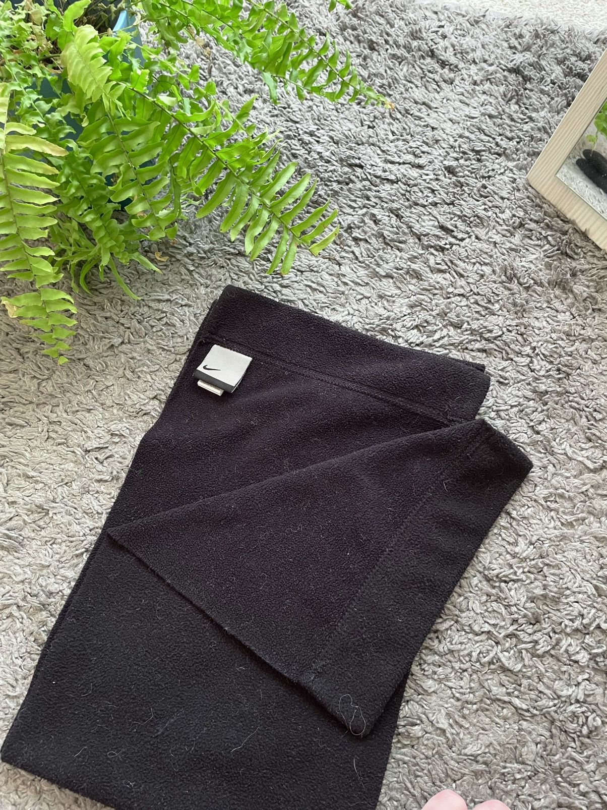 Nike × Vintage 00s Nike Vintage Scarf Streetwear Logo Swoosh Rare Basic Size ONE SIZE - 3 Thumbnail