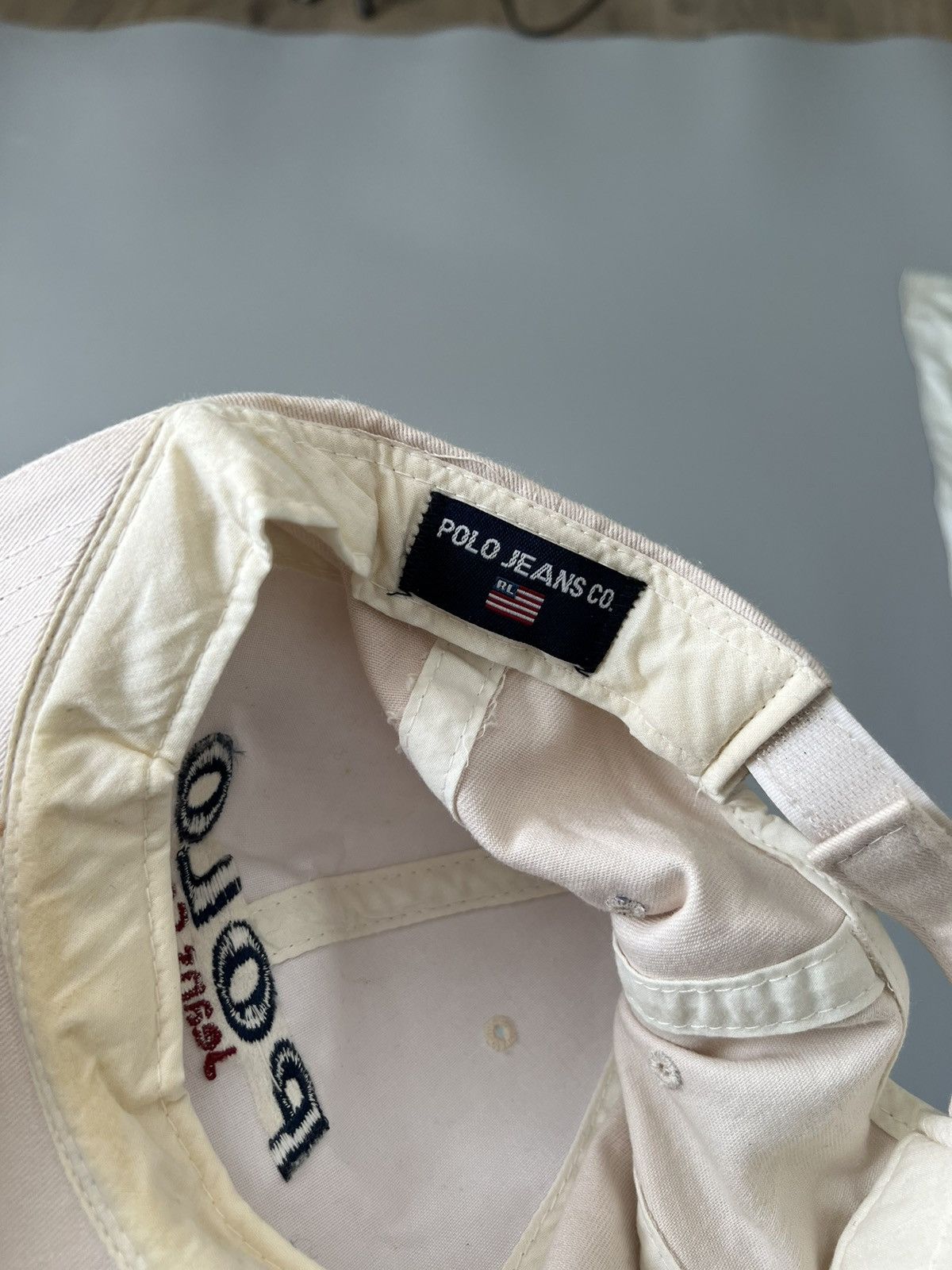 Polo Ralph Lauren × Vintage Vintage polo jeans cap Size ONE SIZE - 4 Thumbnail