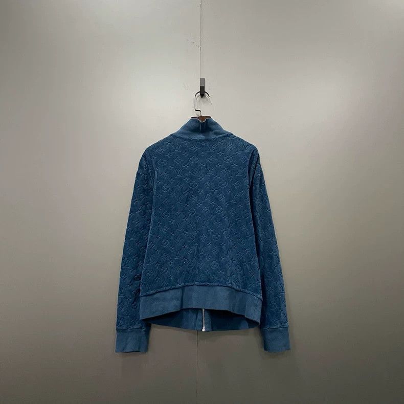 Louis Vuitton Louis Vuitton Flocked presbyopic zip jacket 2503-Nextarrow Size US XS / EU 42 / 0 - 2 Thumbnail
