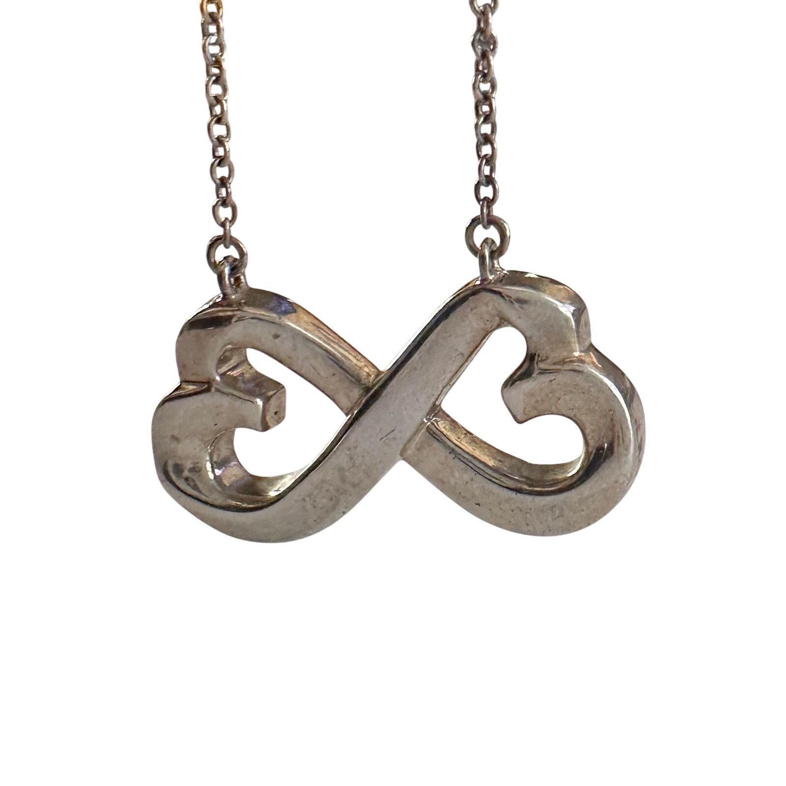 Tiffany & Co. Tiffany and Co Paloma Picasso Loving Heart Infinity Necklace Size ONE SIZE - 13 Thumbnail