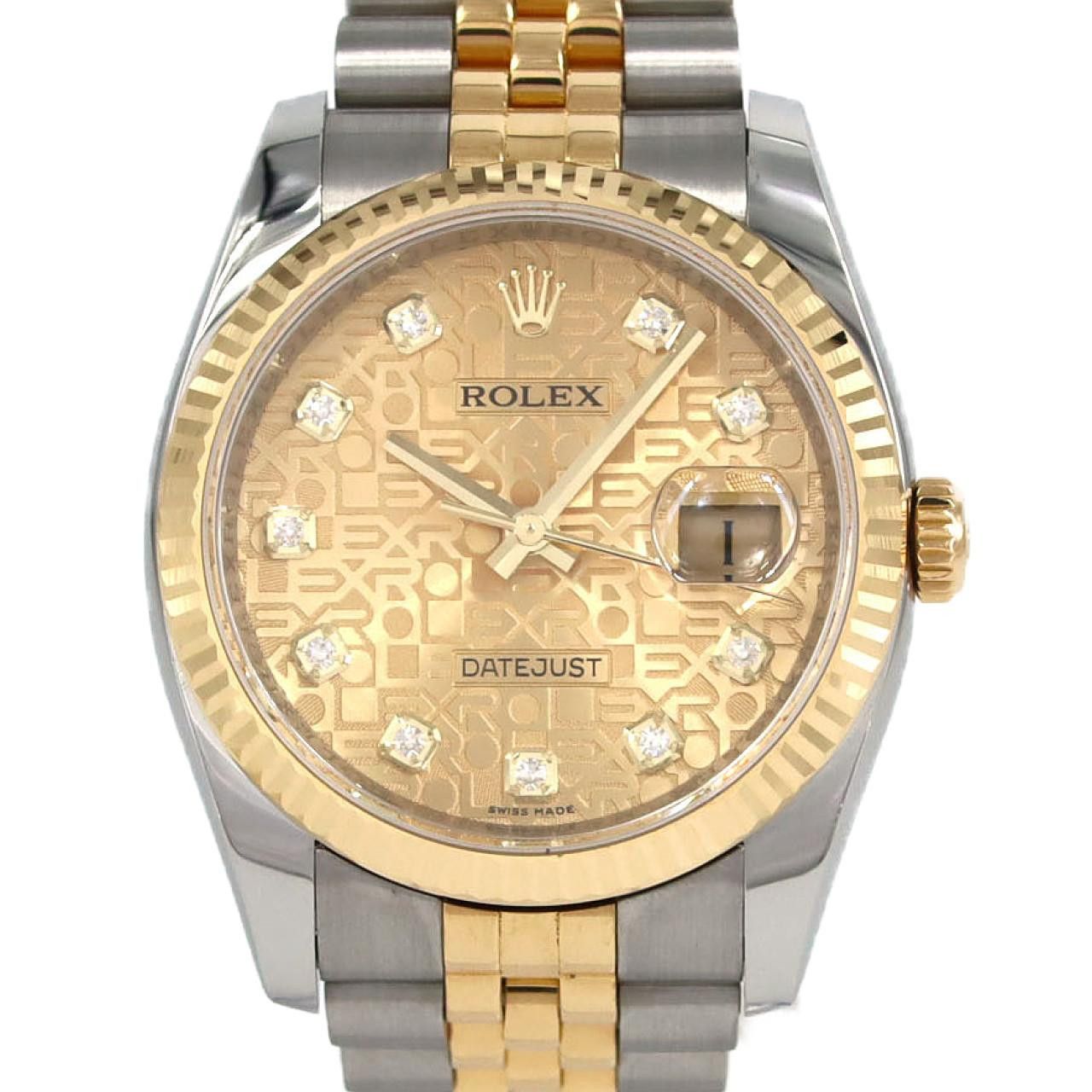 Rolex Rolex Rolex Datejust Stainless Steel Yellow Gold Automatic Metal Automatic 116233G DUTY FREE for USA Size ONE SIZE - 1 Thumbnail