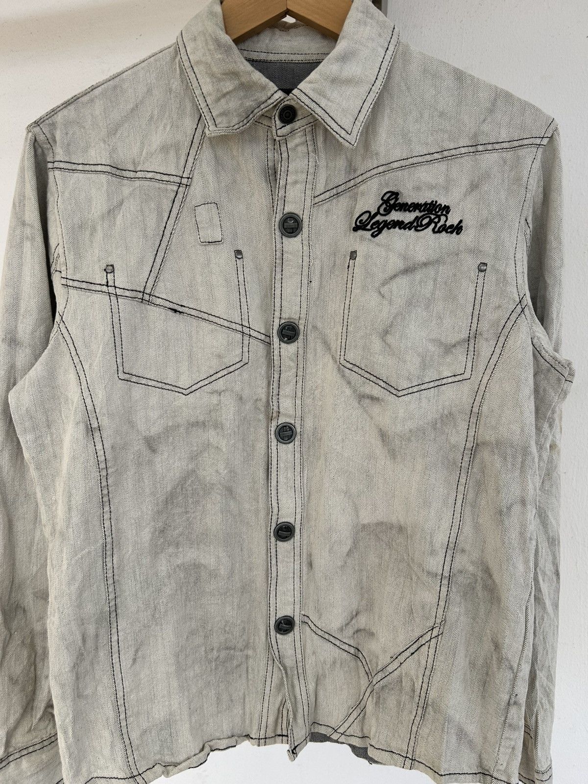 In The Attic Intheattic Denim Button Ups Size US M / EU 48-50 / 2 - 3 Thumbnail