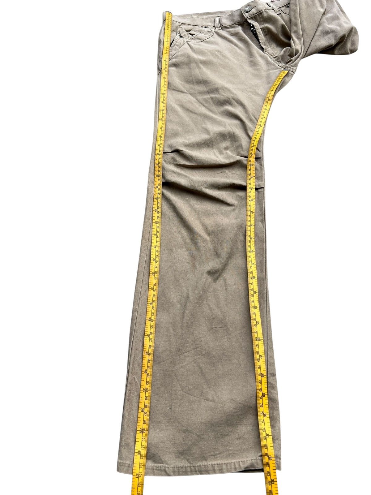 PPFM PPFM Japan Beige Straight Pants 32x32.5 Size US 32 / EU 48 - 10 Thumbnail