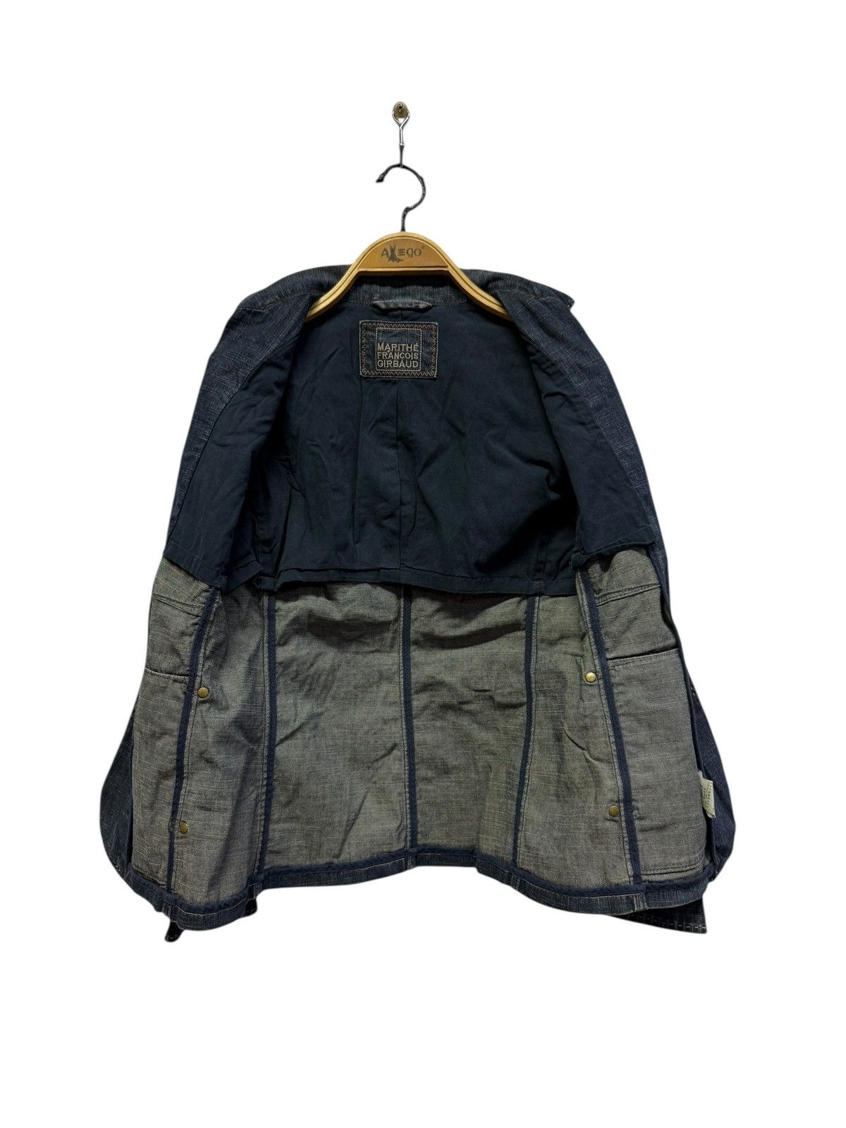 Marithe + Francois Girbaud Vintage Marithe Francois Girbaud Denim Jacket Size S / US 4 / IT 40 - 5 Thumbnail
