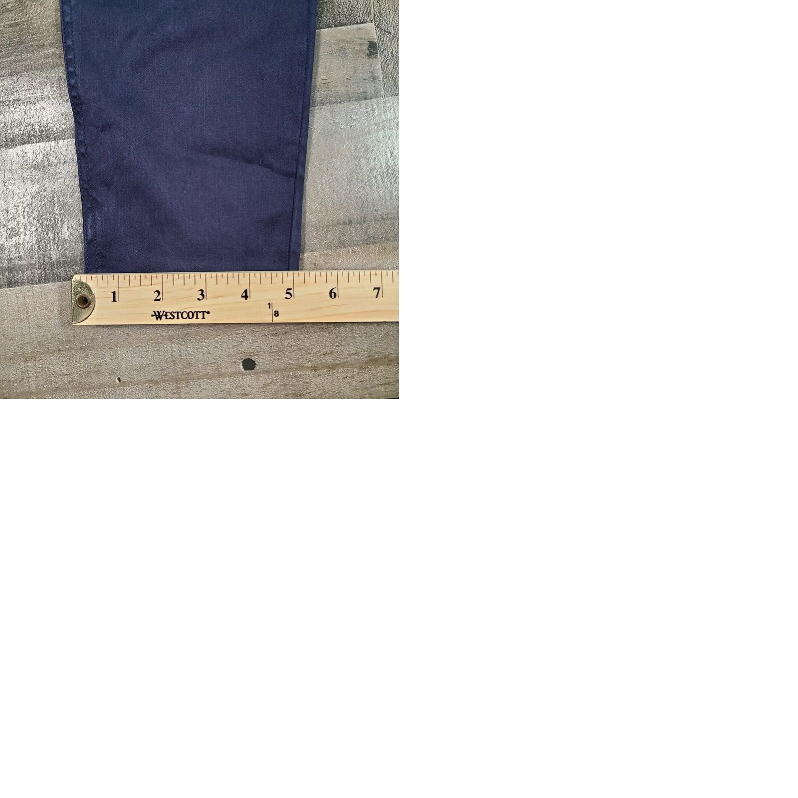 J.Crew J.Crew Pants Womens Blue Chino Skinny Mid-Rise Flat Front Zip Closure Pockets 30 Size 30" / US 8 / IT 44 - 9 Thumbnail