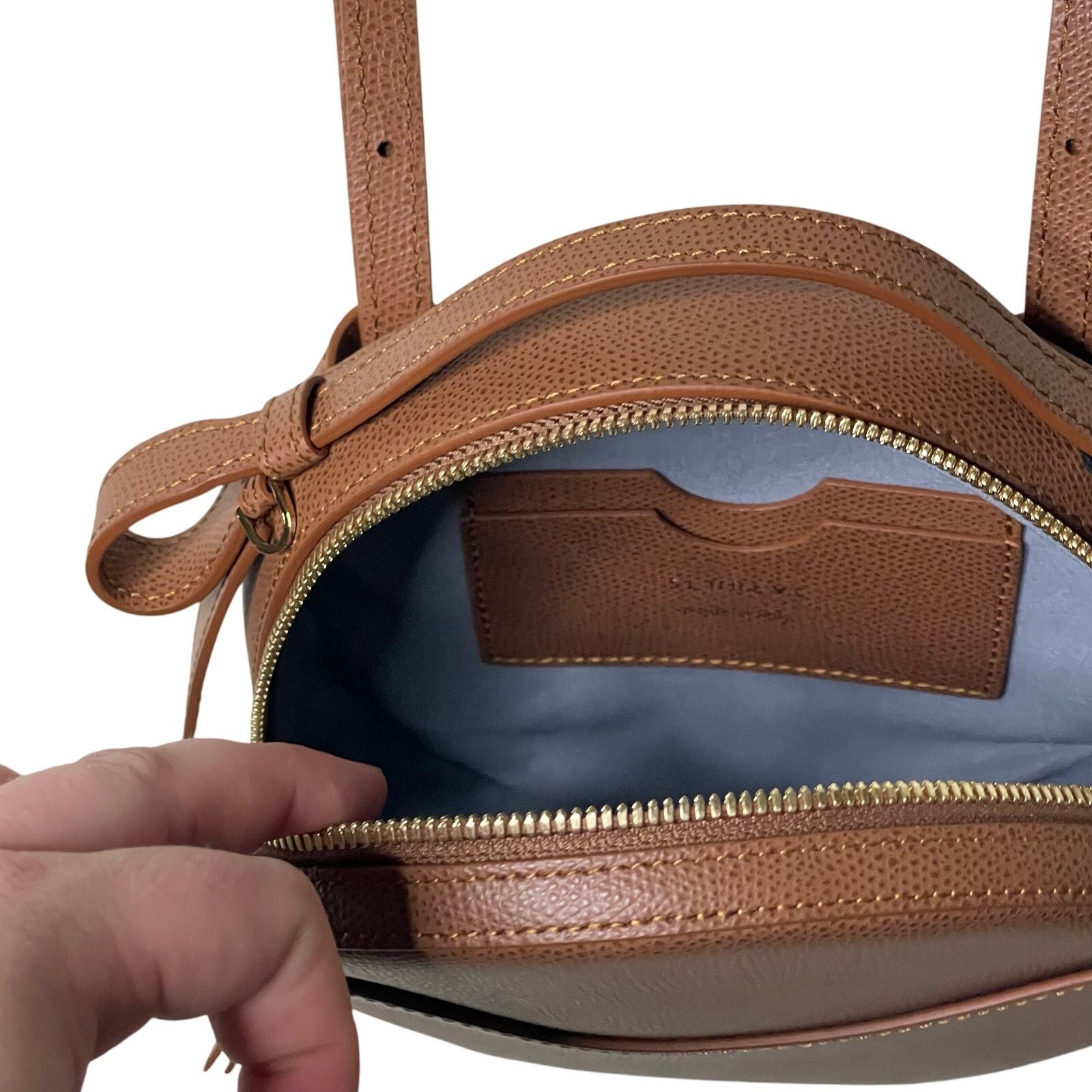 Other New SENREVE Circa Bag In Chestnut pebble leather Size ONE SIZE - 8 Thumbnail