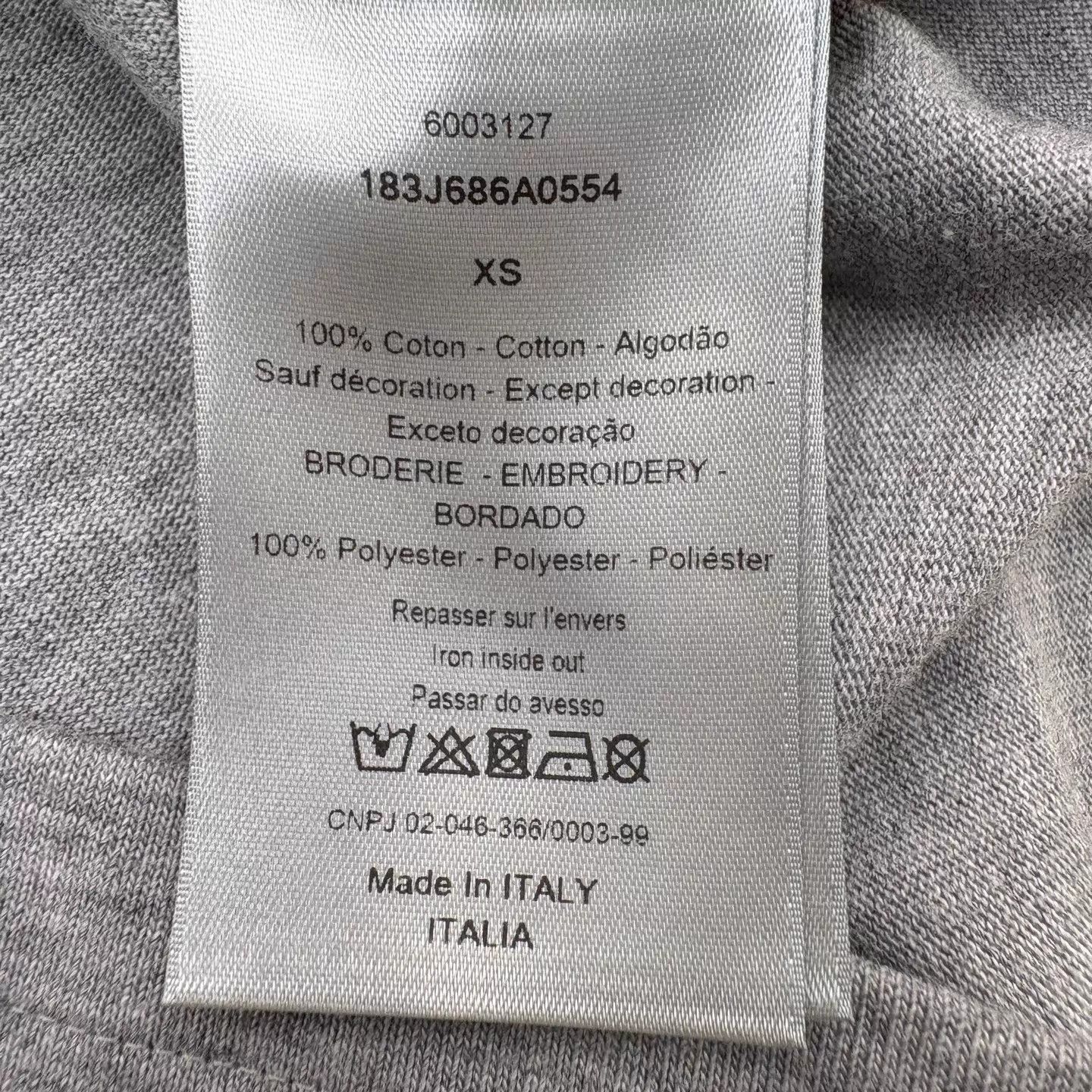 Dior Dior Inkblot Logo SS Tee XS New with Tags Size US XS / EU 42 / 0 - 6 Thumbnail