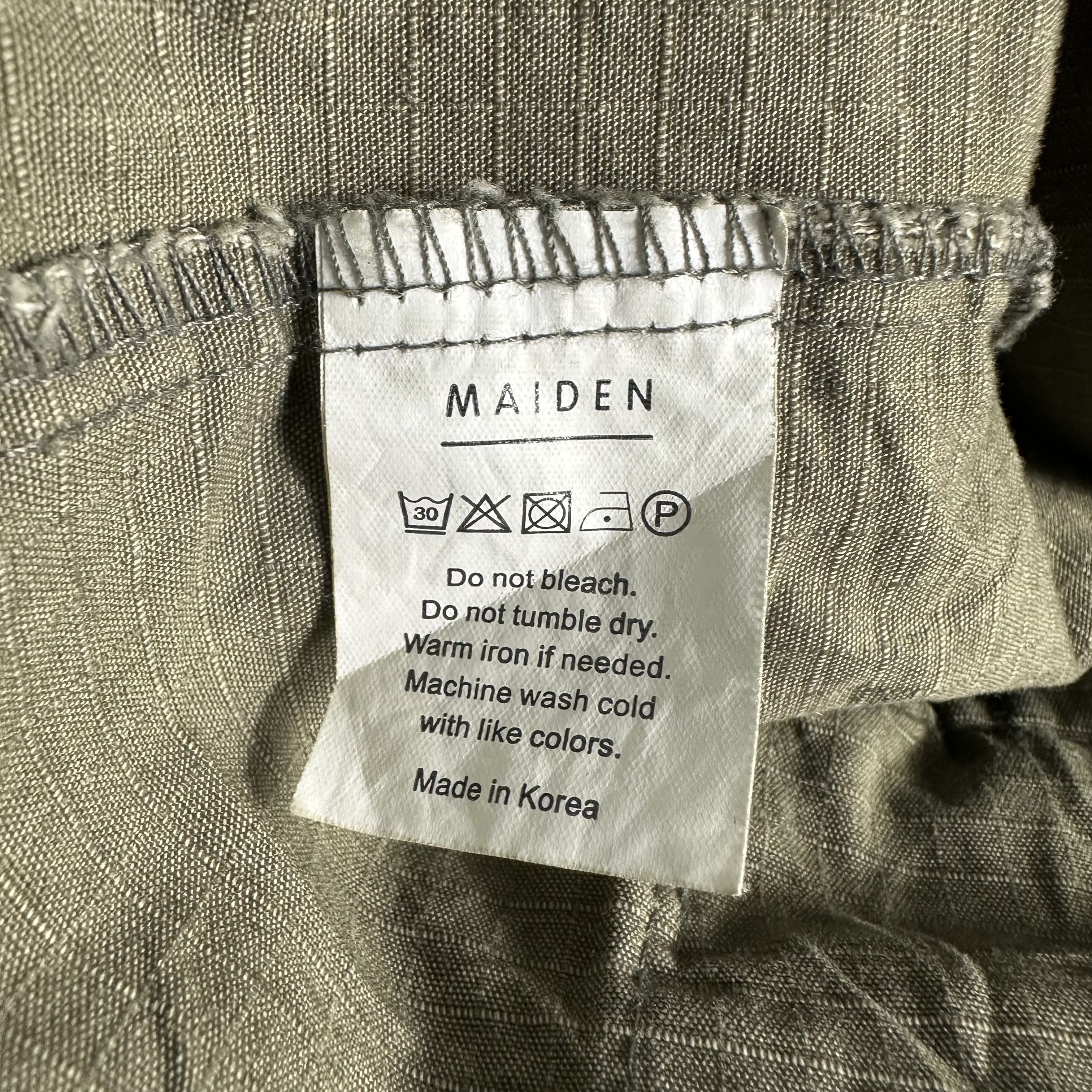 Army Of Me × Vintage 🔥RARE🔥Vintage Maiden Military Fatigue Jacket Size US XL / EU 56 / 4 - 5 Thumbnail